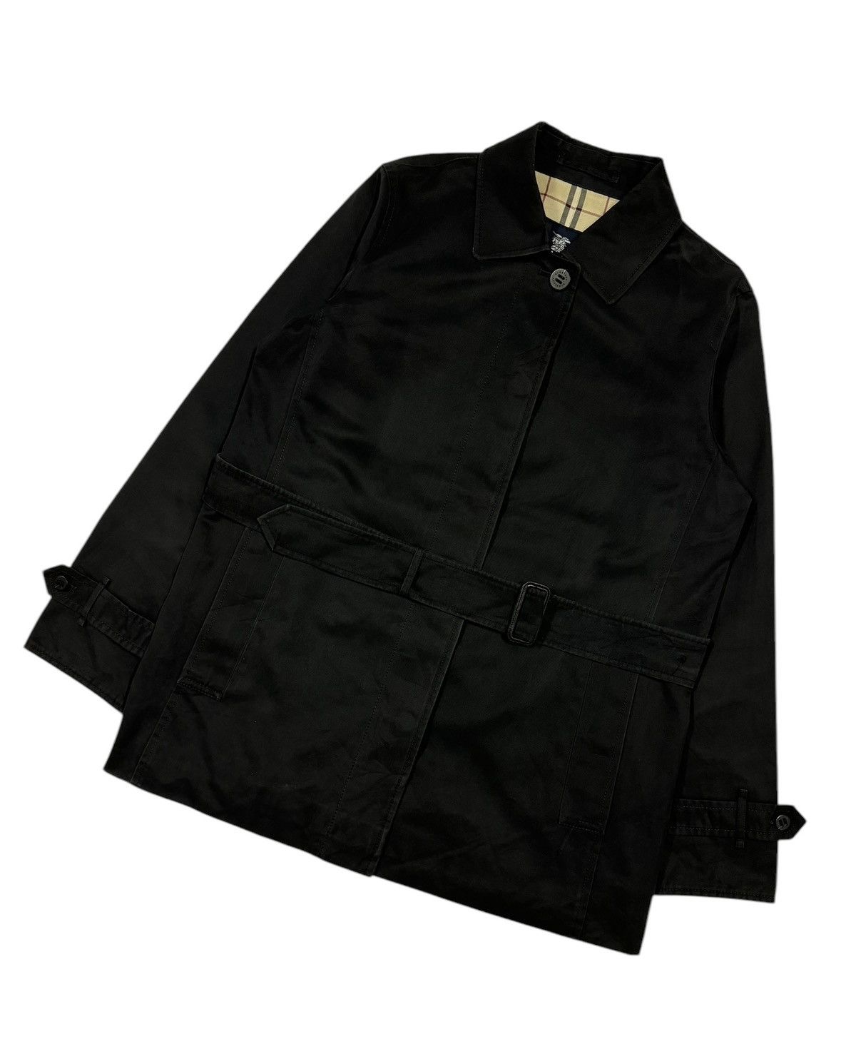 Burberry Authentic🔥Burberry London Parka Black Novacheck Inner Jacket Size US S / EU 44-46 / 1 - 10 Thumbnail