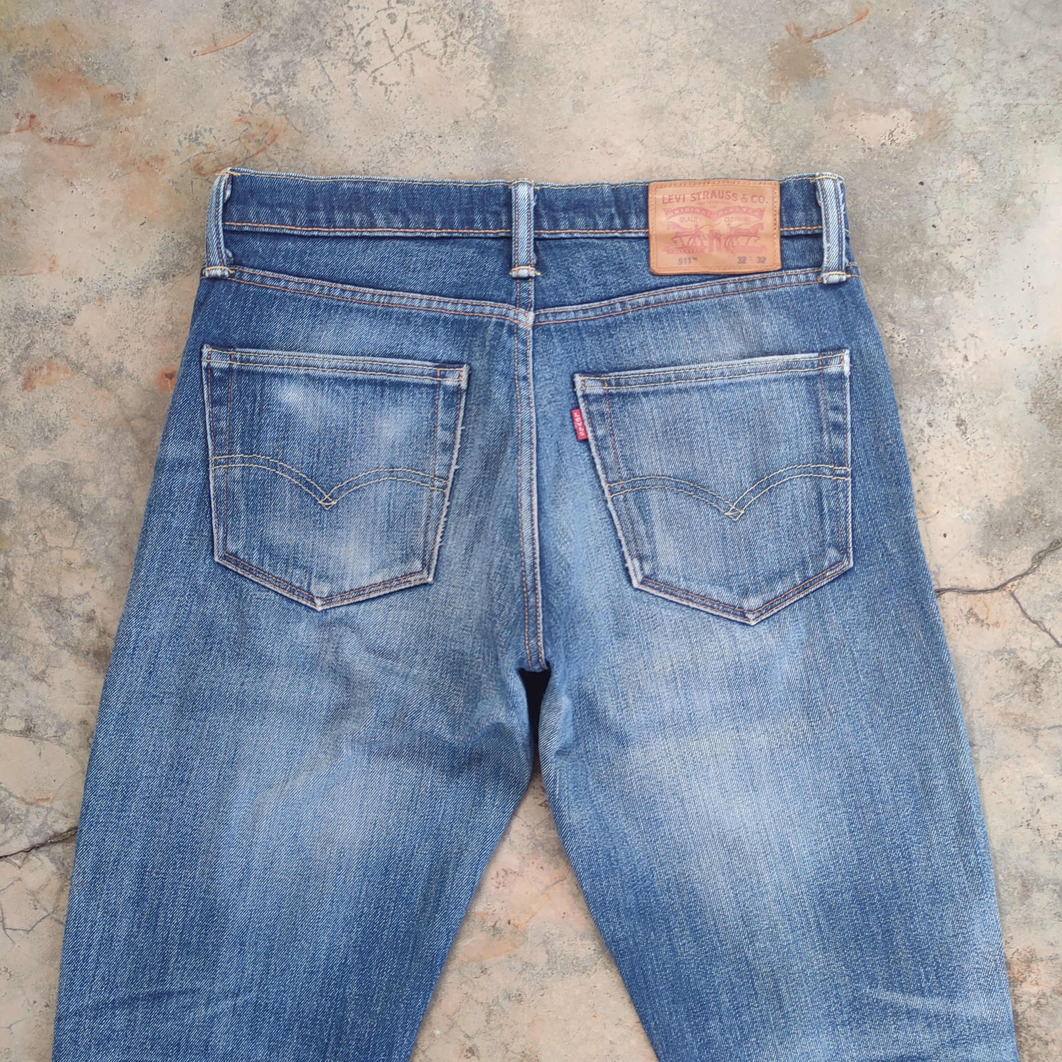 Levi's W30 VINTAGE LEVI'S FADED DISTRESSED RIPPED JEAN DENIM PANTS Size US 30 / EU 46 - 11 Thumbnail