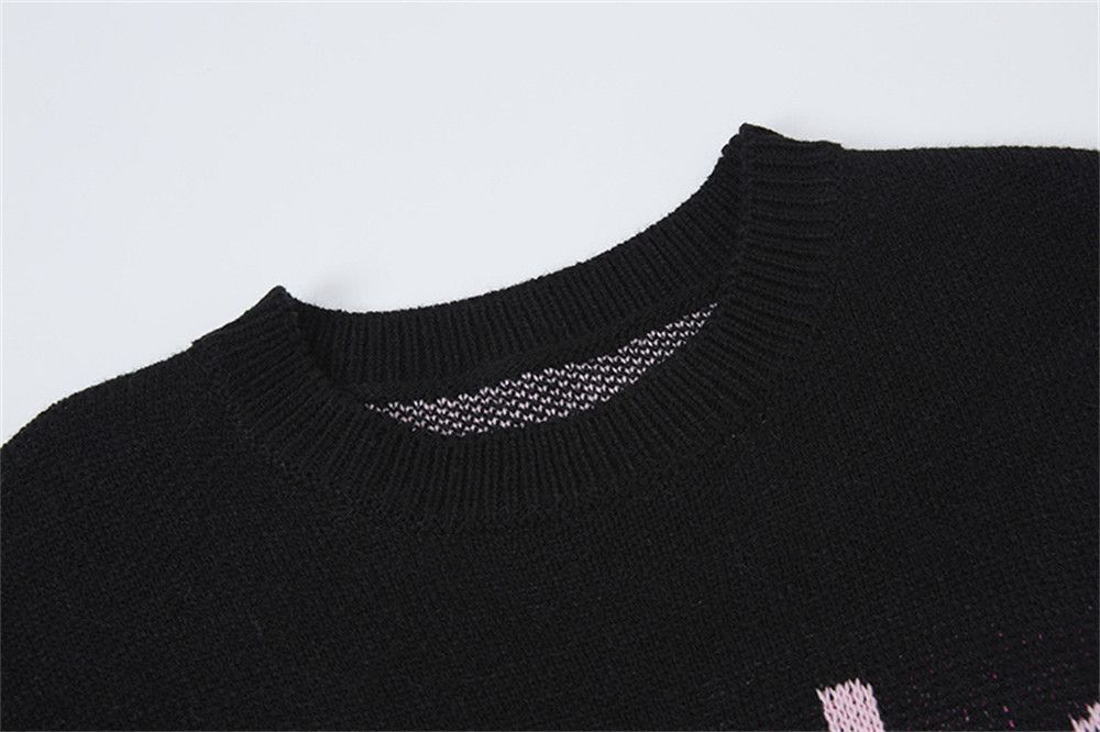 Vintage Loose men's butterfly crew neck sweater y2k Size US M / EU 48-50 / 2 - 3 Thumbnail