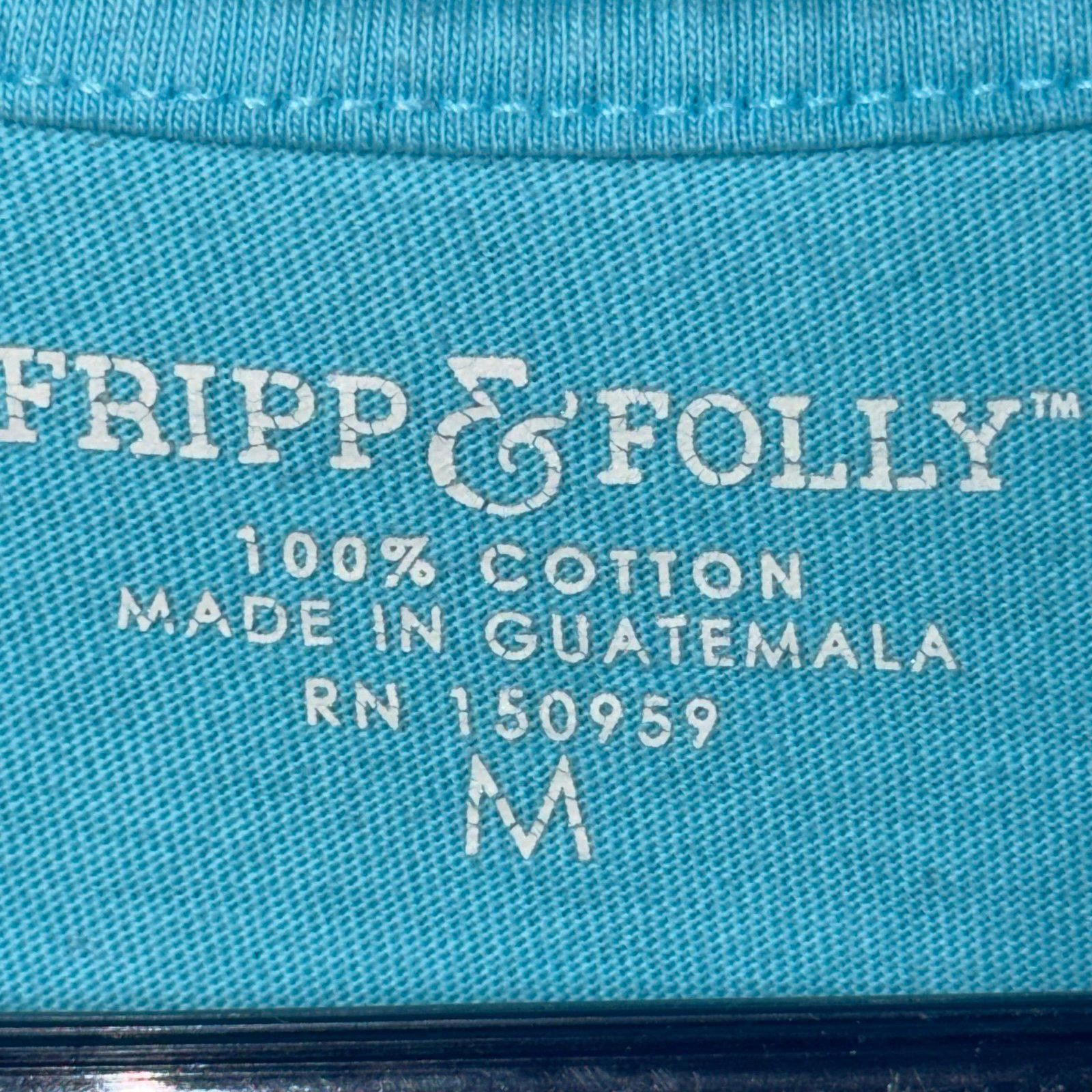 Other Fripp & Folly Blue Graphic T-Shirt - Size M Size US M / EU 48-50 / 2 - 4 Thumbnail