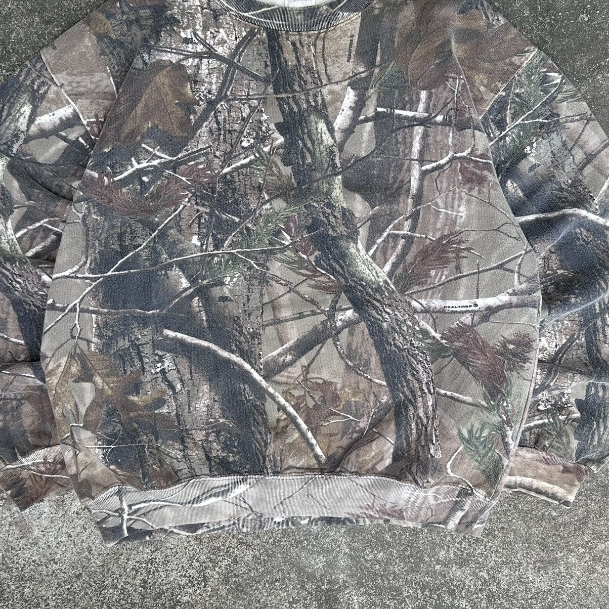 Carhartt Crazy Vintage Carhartt Style Faded Realtree Camo Crewneck Size US S / EU 44-46 / 1 - 3 Thumbnail