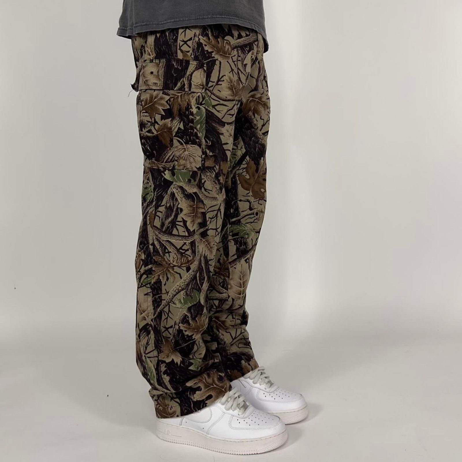 Mossy Oaks × Realtree Y2K Camouflage RealTree MossyOak Baggy Cargo Pants Size US 30 / EU 46 - 6 Thumbnail