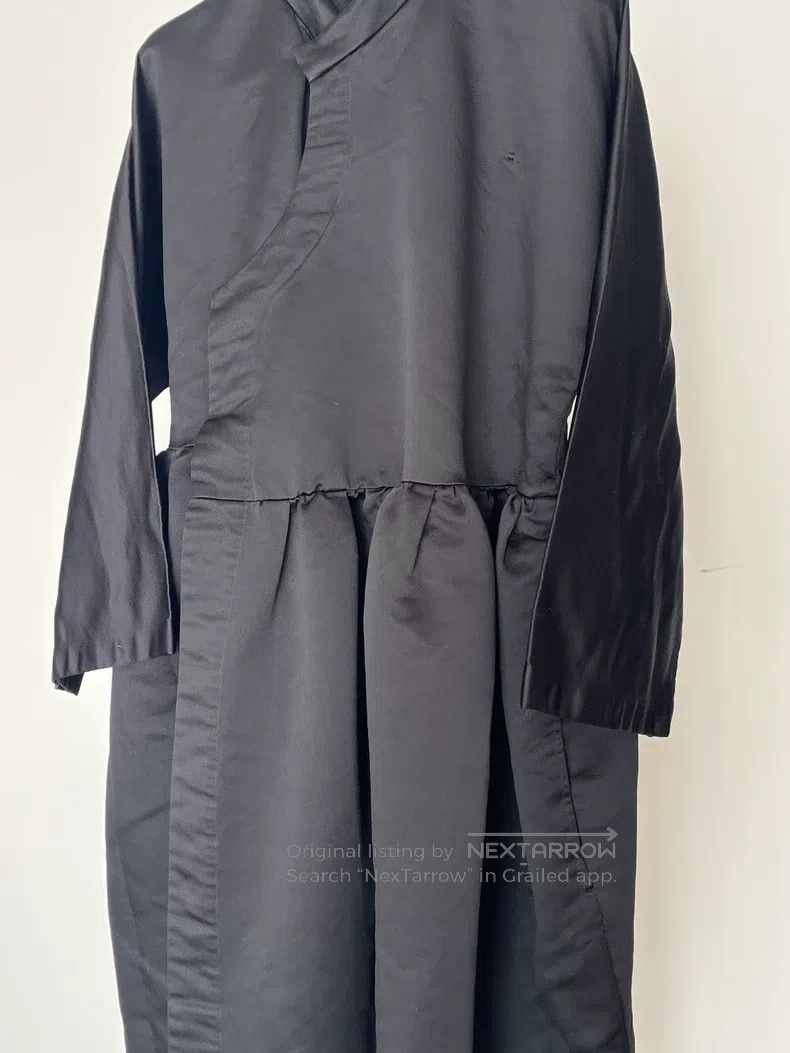 Comme des Garcons Comme des Garcons Black Chinese Collar Closure Dress Size S / US 4 / IT 40 - 4 Thumbnail