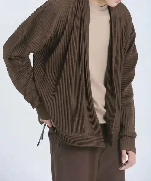 Japanese Brand 20AW Indigo Union Japan Brown Modern Noragi Kimono Jacket Size US XL / EU 56 / 4 - 4 Thumbnail