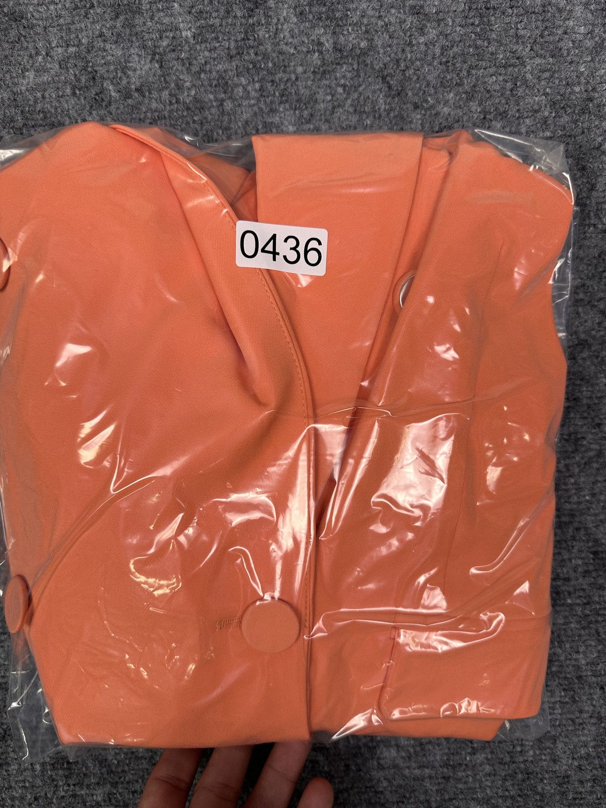 Bardo Bardot Women's Orange Double-Breasted Blazer Jacket Size XS Size XS / US 0-2 / IT 36-38 - 17 Thumbnail
