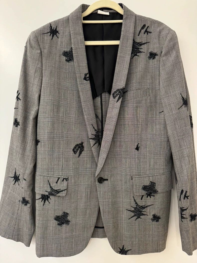 Comme des Garcons CDG Homme Plus Embroidered Casual Blazer Size US M / EU 48-50 / 2 - 1 Thumbnail