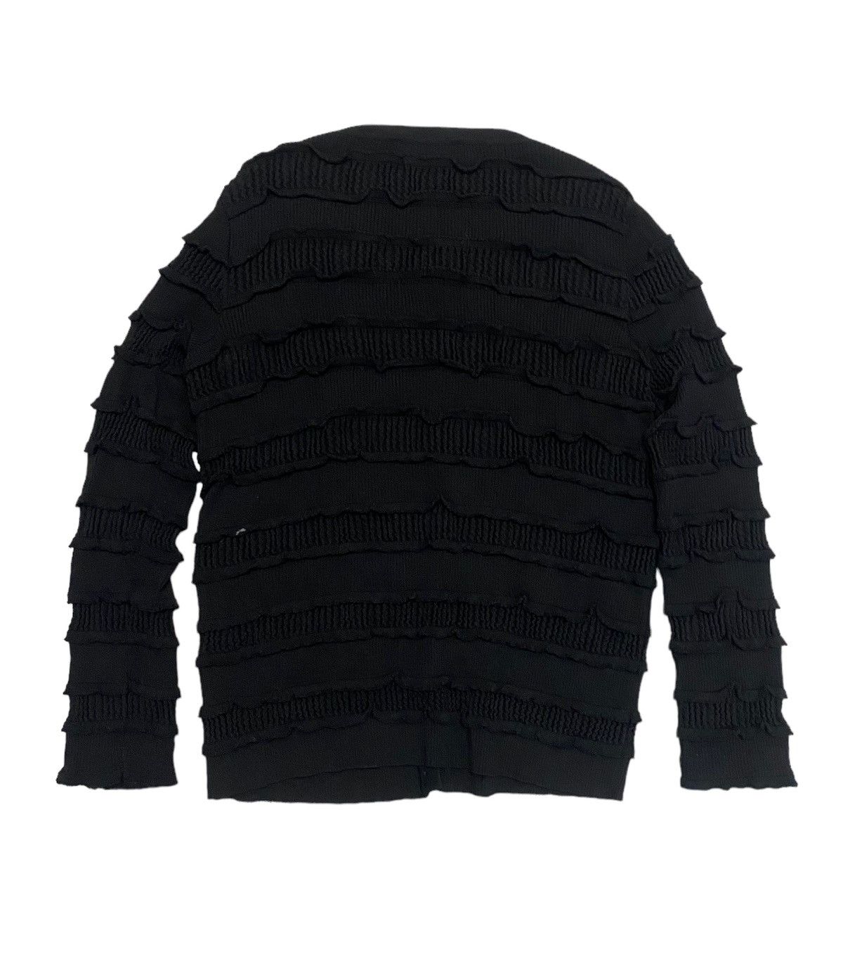 Boutique Moschino Boutique Moschino Ruffle Layer Knit Sweater Size S / US 4 / IT 40 - 3 Thumbnail