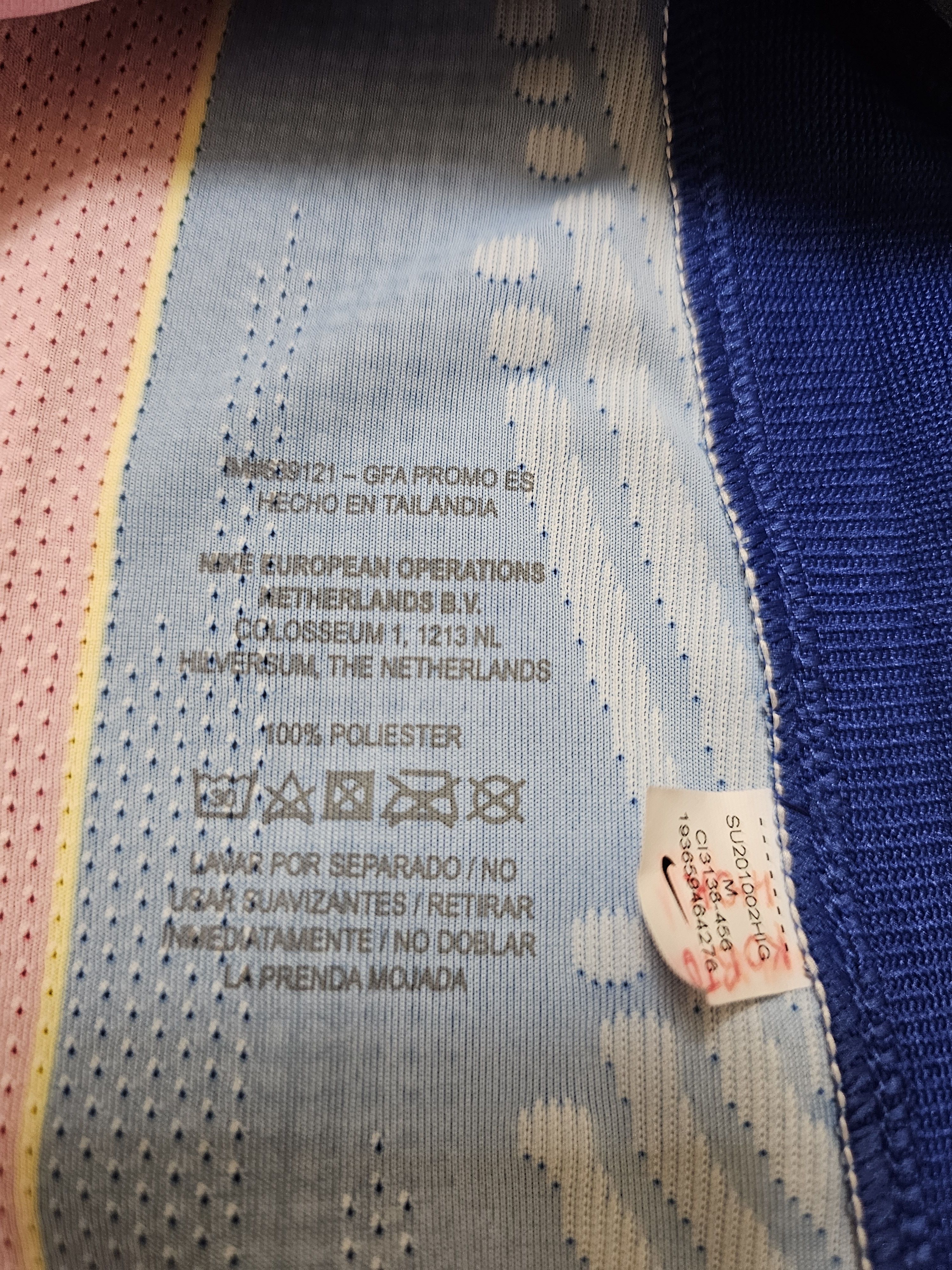 All Sport × Nike BARCELONA 2020 2021 PLAYER ISSUE FOOTBALL LONG SOCCER JERSEY Size US M / EU 48-50 / 2 - 10 Thumbnail