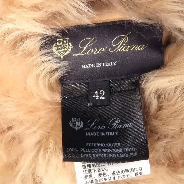 Loro Piana LORO PIANA Double-faced sheepskin with fur on top Size S / US 4 / IT 40 - 9 Thumbnail