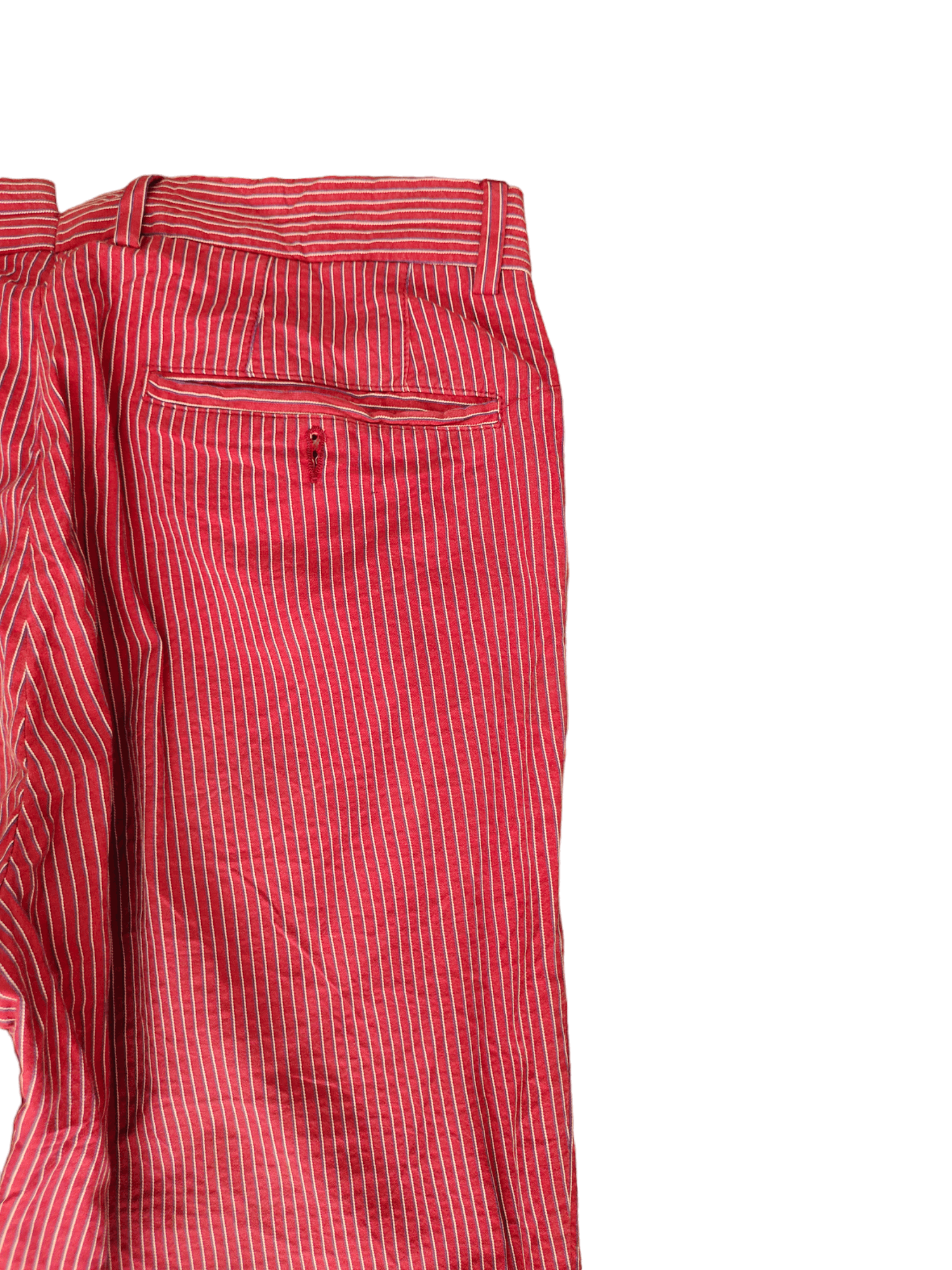 Incotex Incotex Pin Striped Red Trouser Pants Size US 28 / EU 44 - 14 Thumbnail