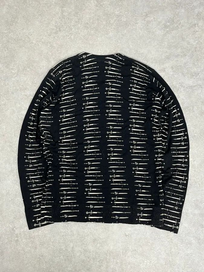 Dolce & Gabbana 2010s Dolce & Gabbana Black Sword Knight Sweater Size US S / EU 44-46 / 1 - 6 Thumbnail