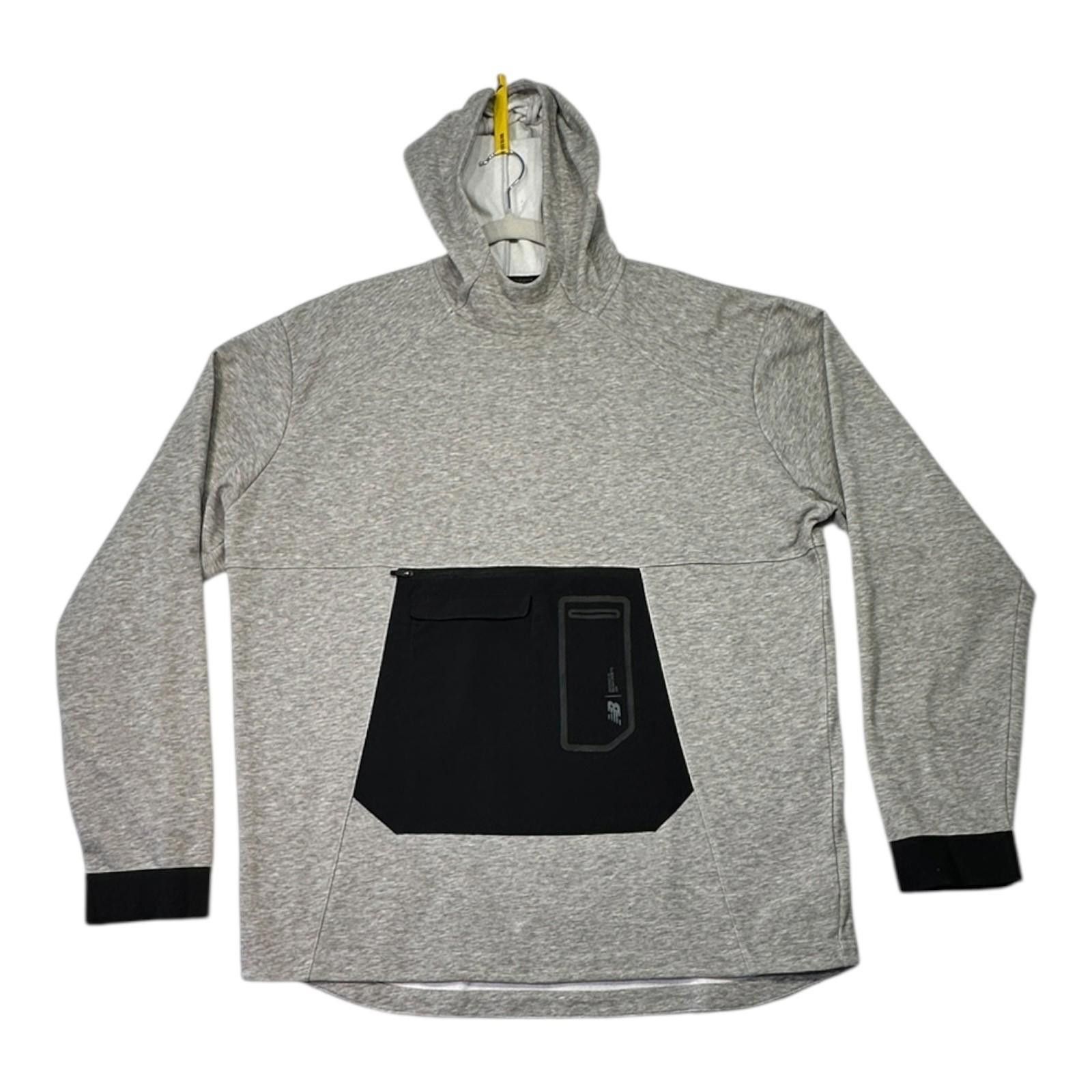 New Balance New Balance Hoody Men's UK Size XL Grey Pockets Zip Mobile Size ONE SIZE - 1 Thumbnail