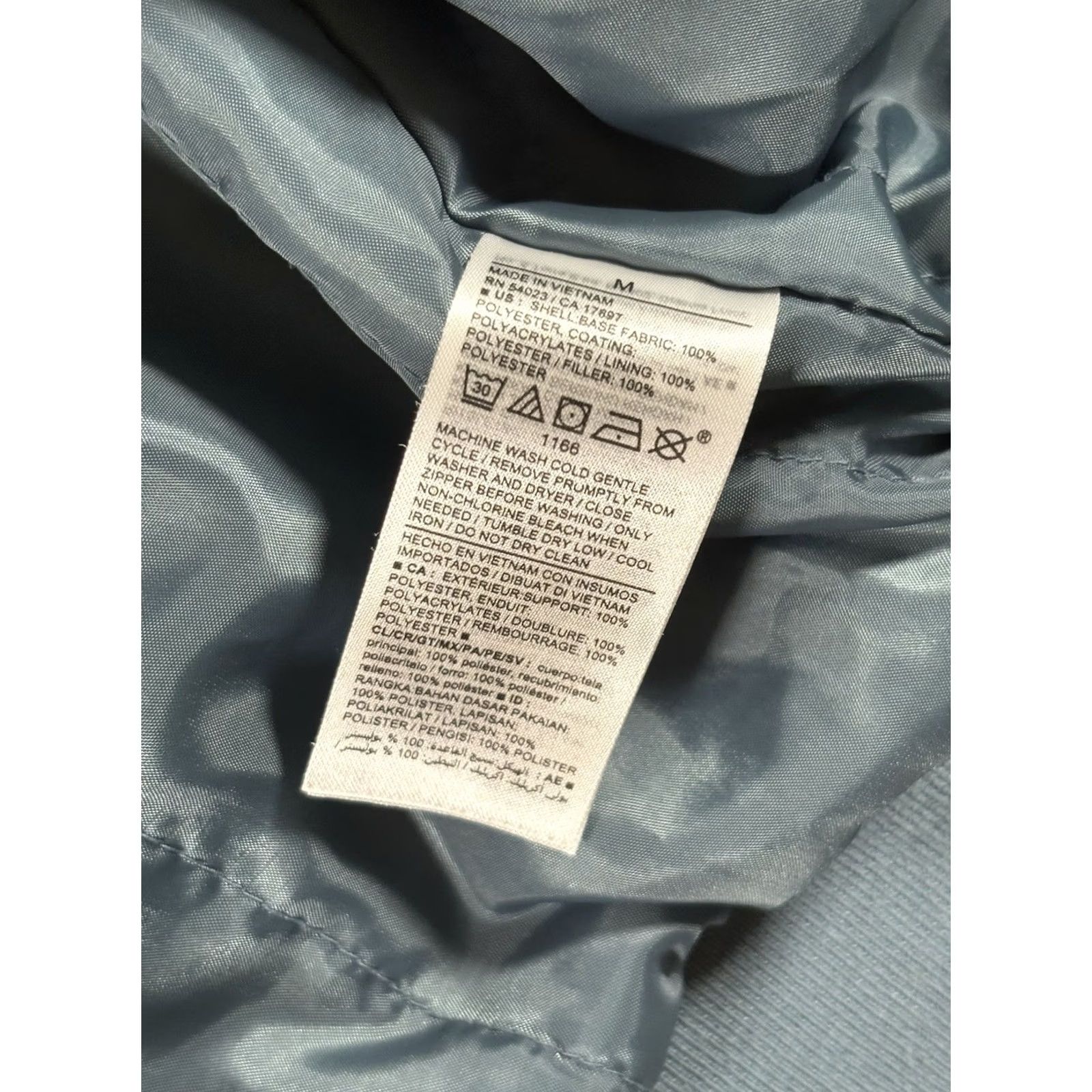 Old Navy Old Navy Blue Lined Windbreaker Bomber Jacket Full Zip Men’s Size Medium Size US M / EU 48-50 / 2 - 3 Thumbnail