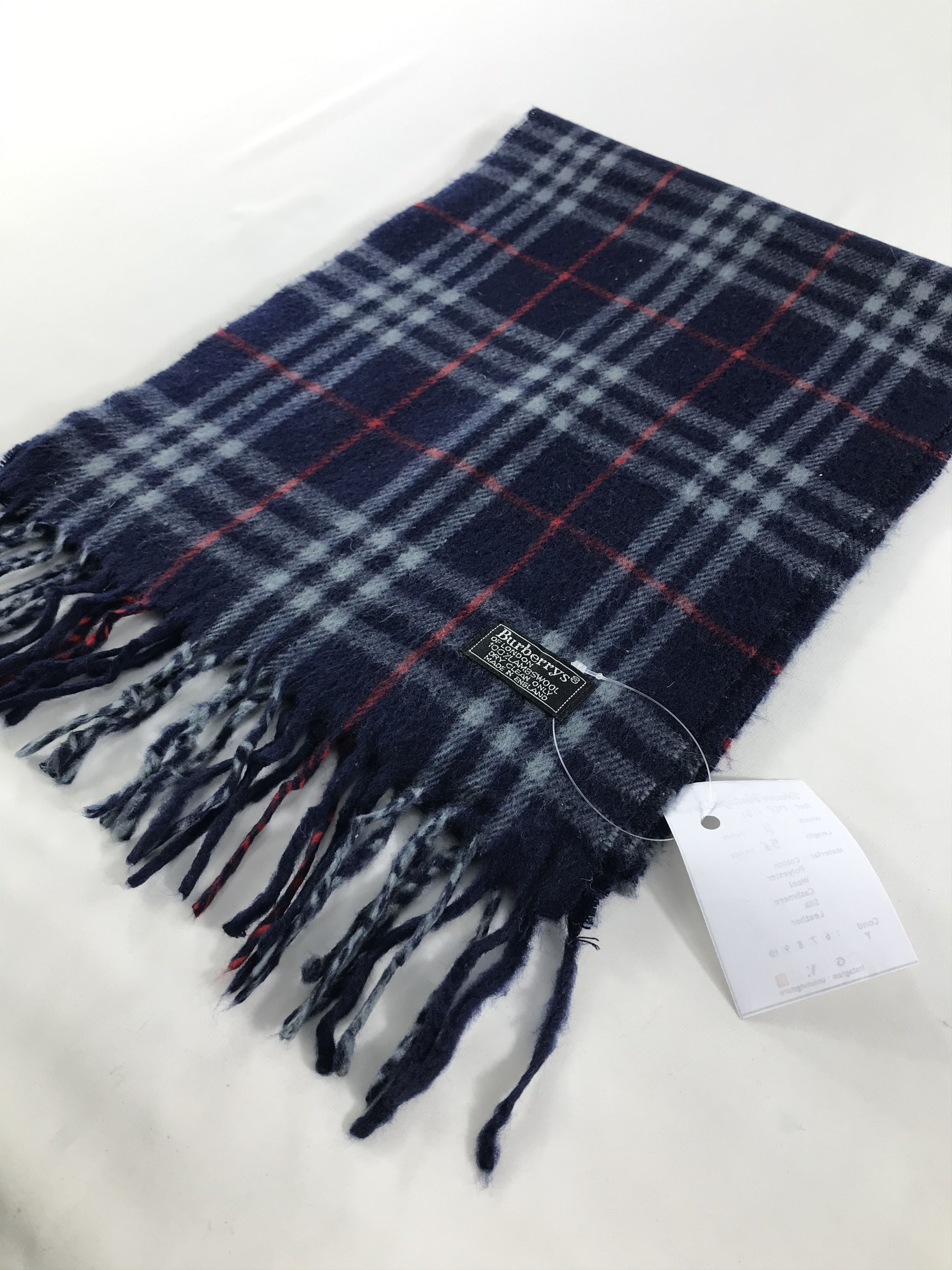 Burberry Vintage Burberry Scarf/Muffler/Neckwear MF1161 Size ONE SIZE - 3 Thumbnail