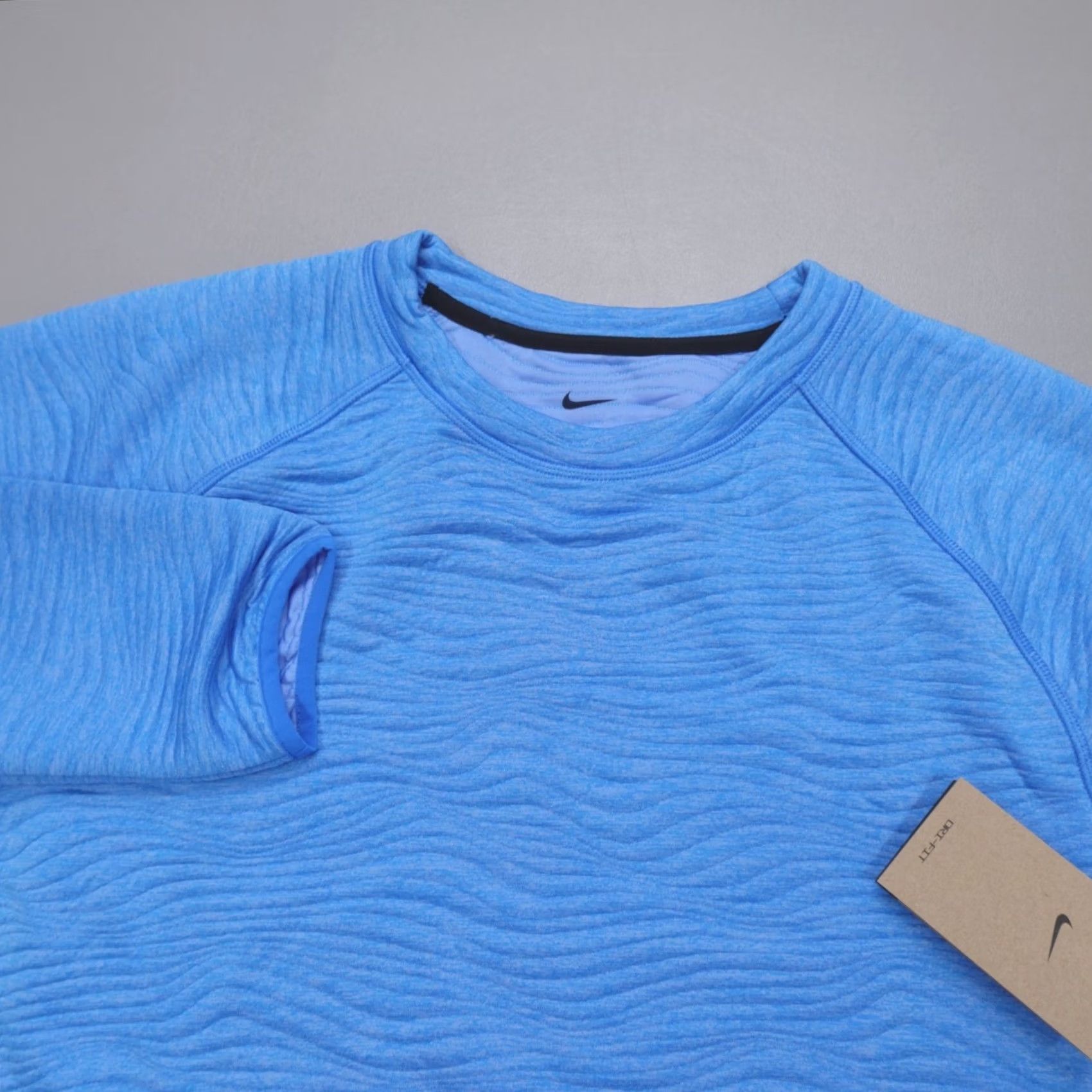 Nike Nike Tour Dri-FIT Golf Crew Sweatshirt FD5835-435 Sky Blue Men's Size L Size US L / EU 52-54 / 3 - 2 Thumbnail