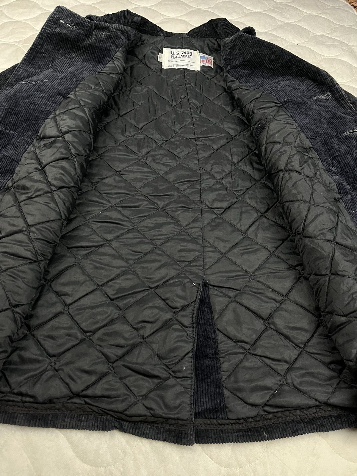 Schott Schott Corduroy U.S. 740N Pea Jacket Size US L / EU 52-54 / 3 - 7 Thumbnail