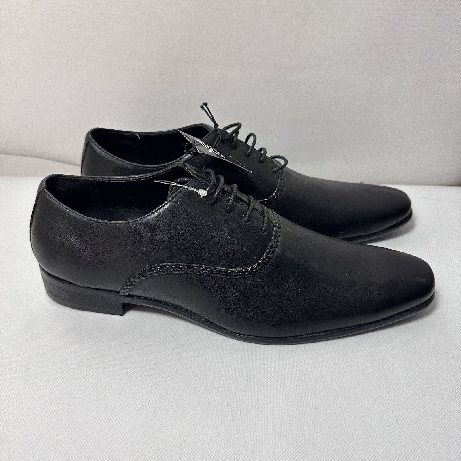 Other Xray Oxfords Dress Black Faux Leather Career Prom Wedding Size US 13 / EU 46 - 1 Thumbnail