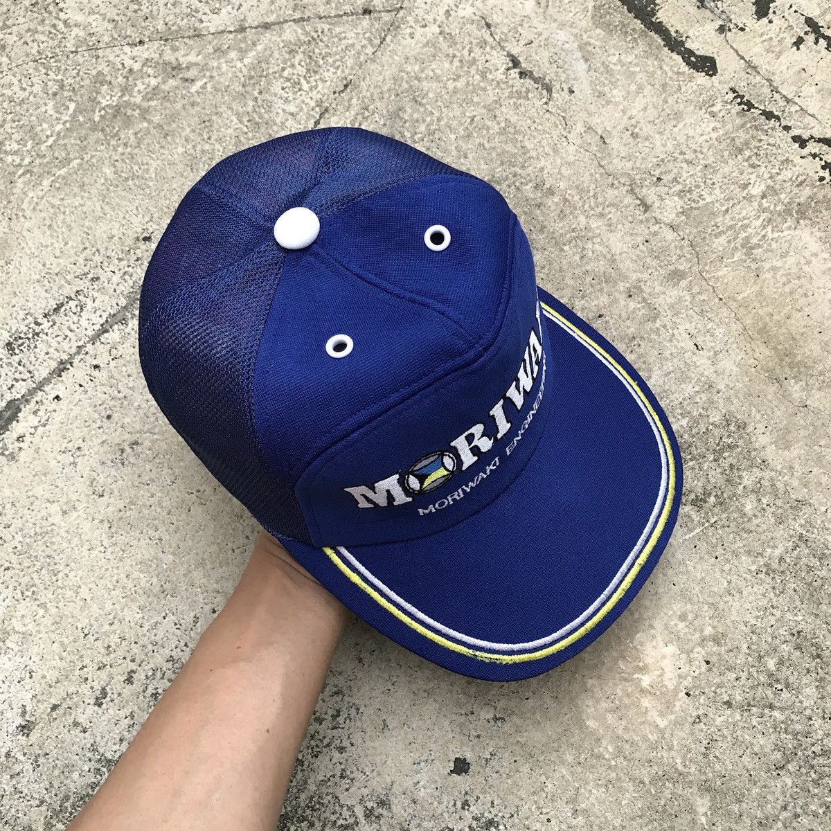 Fox Racing 🔥100% nylon🔥 Rare JDM Vintage Moriwaki Racing Cap Size ONE SIZE - 6 Thumbnail