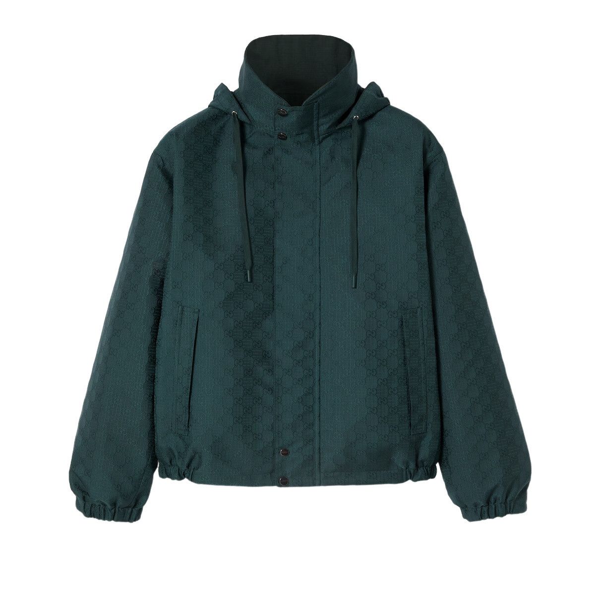 Gucci GUCCI $3400 Dark Green Reversible Ripstop Jacket New & Authe Size US S / EU 44-46 / 1 - 1 Preview