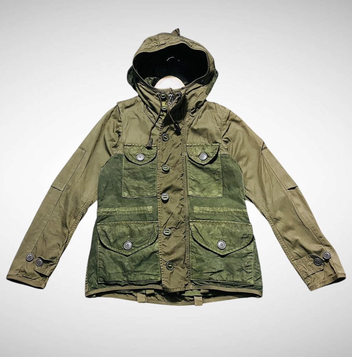 Issey Miyake Issey Miyake Style - Hippocampus Multipocket Hoodie Parka Size US M / EU 48-50 / 2 - 5 Thumbnail