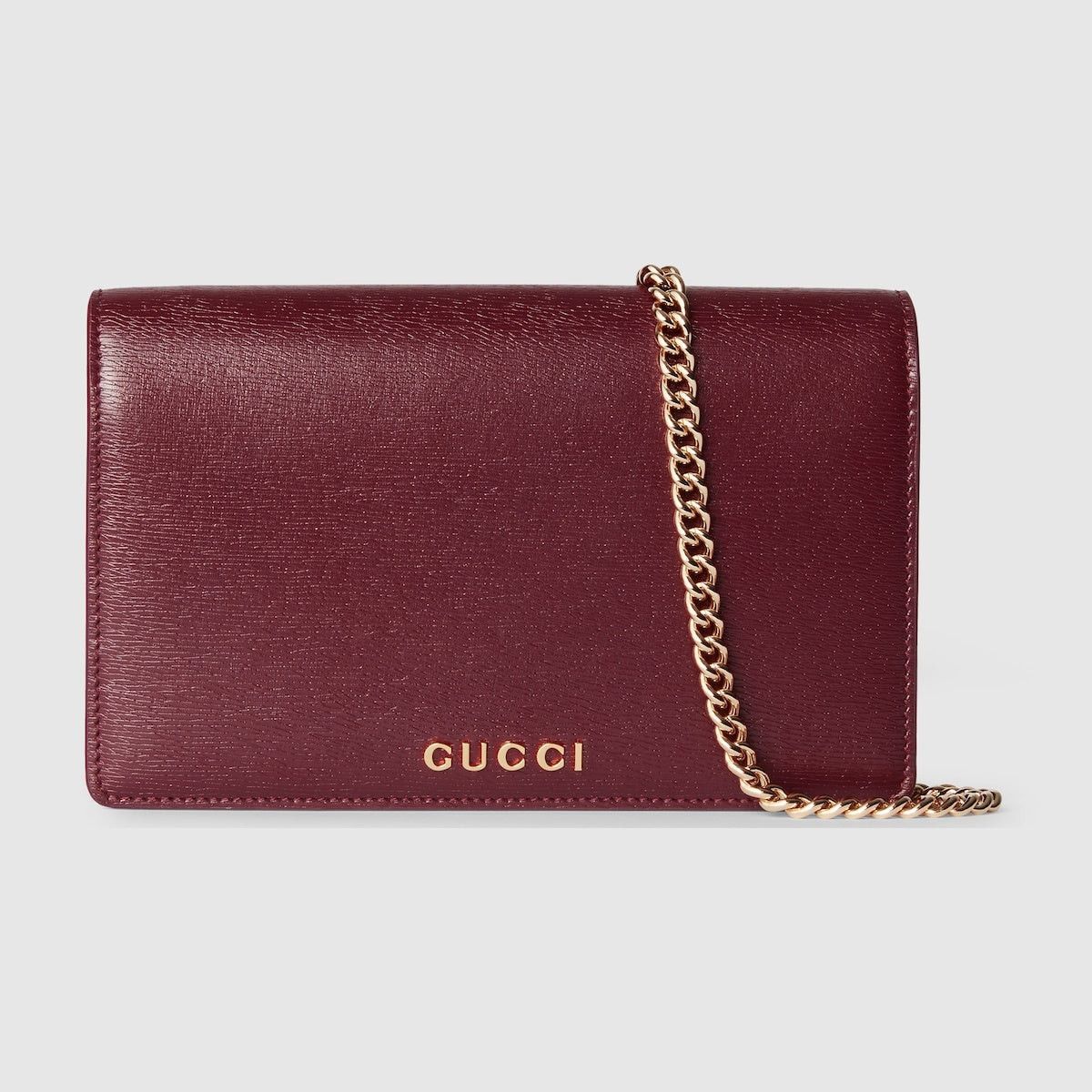 Gucci Gucci Logo Wallet On Chain Crossbody Size ONE SIZE - 1 Thumbnail
