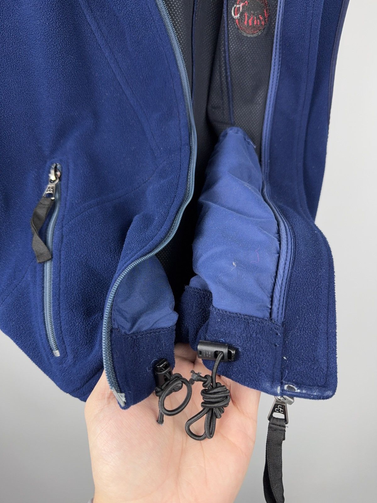 Mammut Vintage Mammut Polartec Fleece Vest Navy Blue Outdoor Zip Size US S / EU 44-46 / 1 - 7 Thumbnail