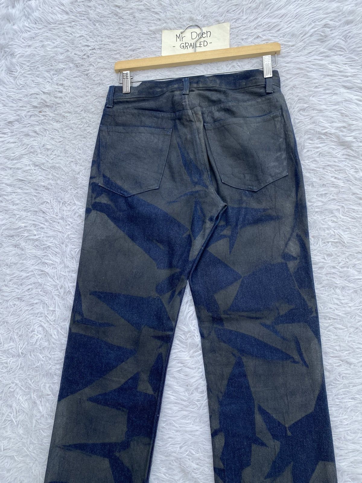 Mossimo MASSIMO Rare Design Pattern Blue Jeans/Denim Size US 28 / EU 44 - 22 Thumbnail