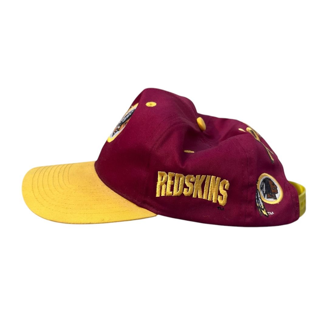 NFL × Vintage VINTAGE Washington Redskins AOP Snapback Hat Size ONE SIZE - 6 Thumbnail