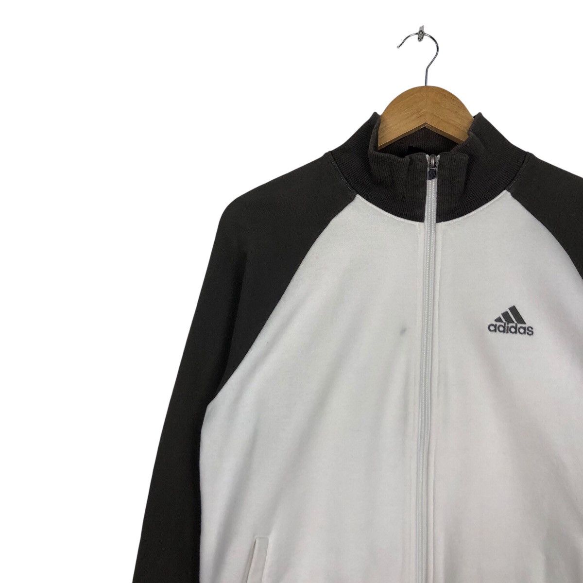 Adidas × Vintage Adidas 90s Long Sleeve Three Stripe Vintage Sweater Size US S / EU 44-46 / 1 - 6 Thumbnail