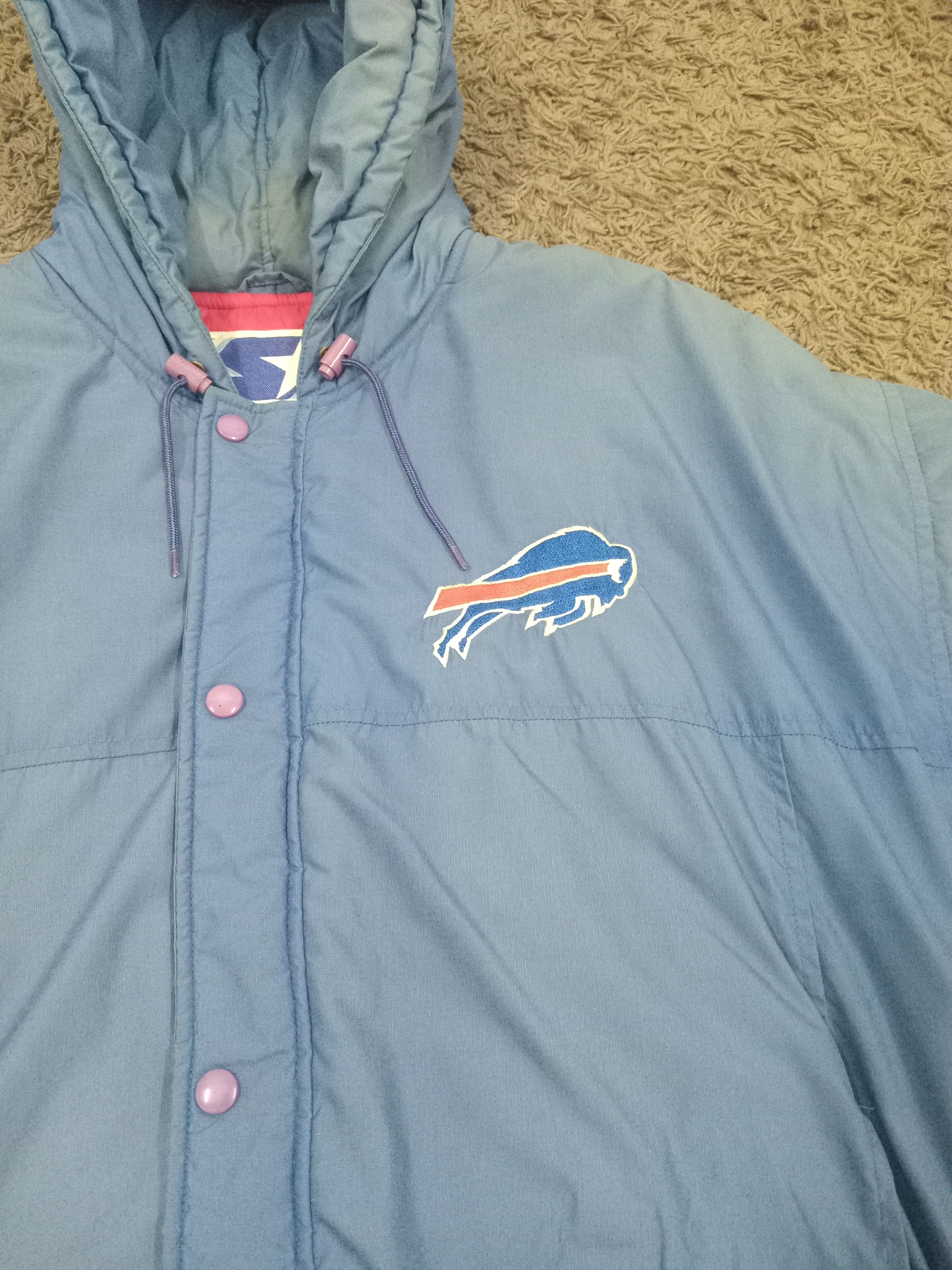 NFL × Starter × Vintage Vintage 90's Buffalo Bills Starter Jacket Size US M / EU 48-50 / 2 - 3 Thumbnail