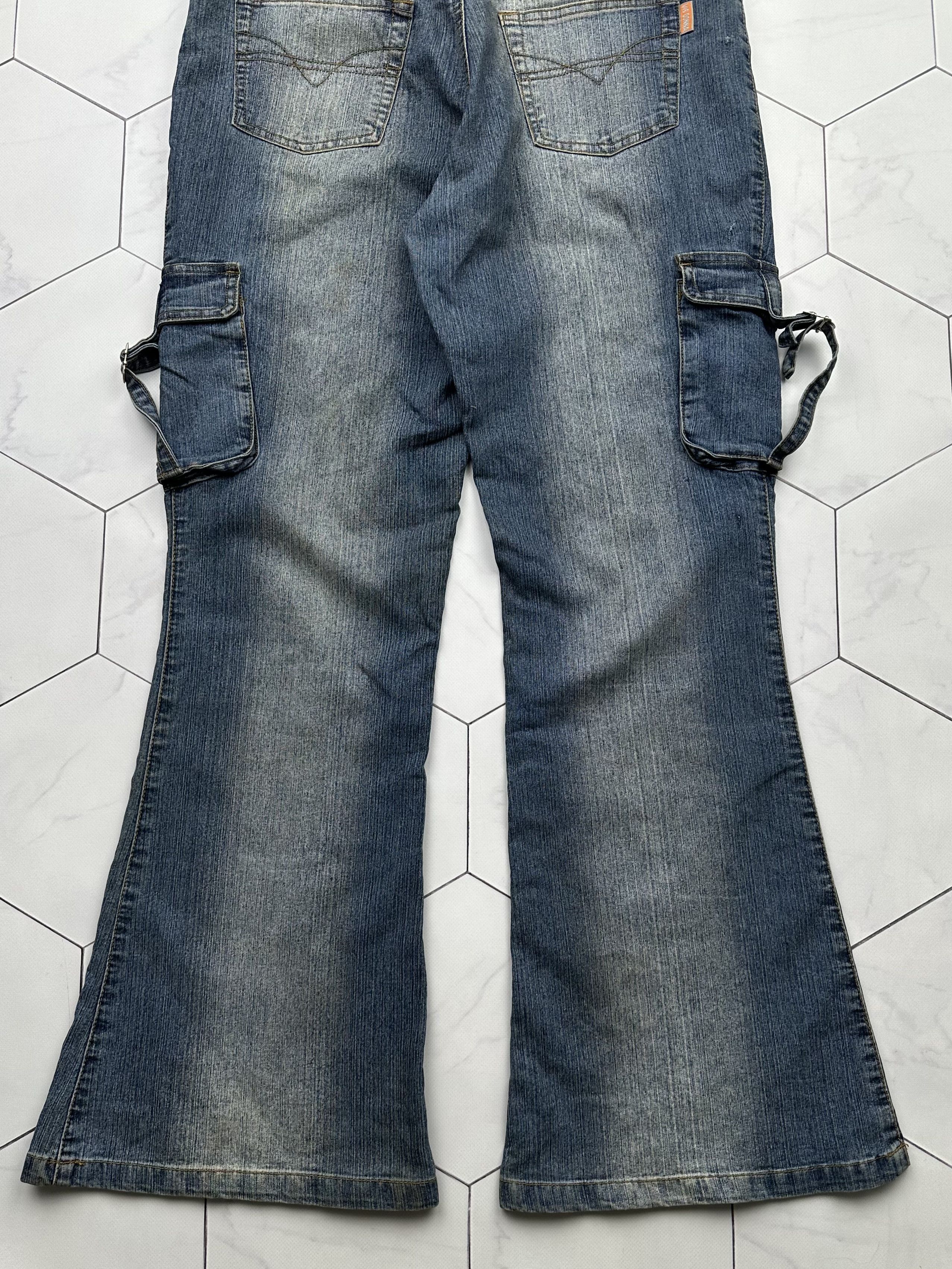 Japanese Brand Vintage Bondage Flare Jeans (B398)E2 Size US 32 / EU 48 - 11 Thumbnail