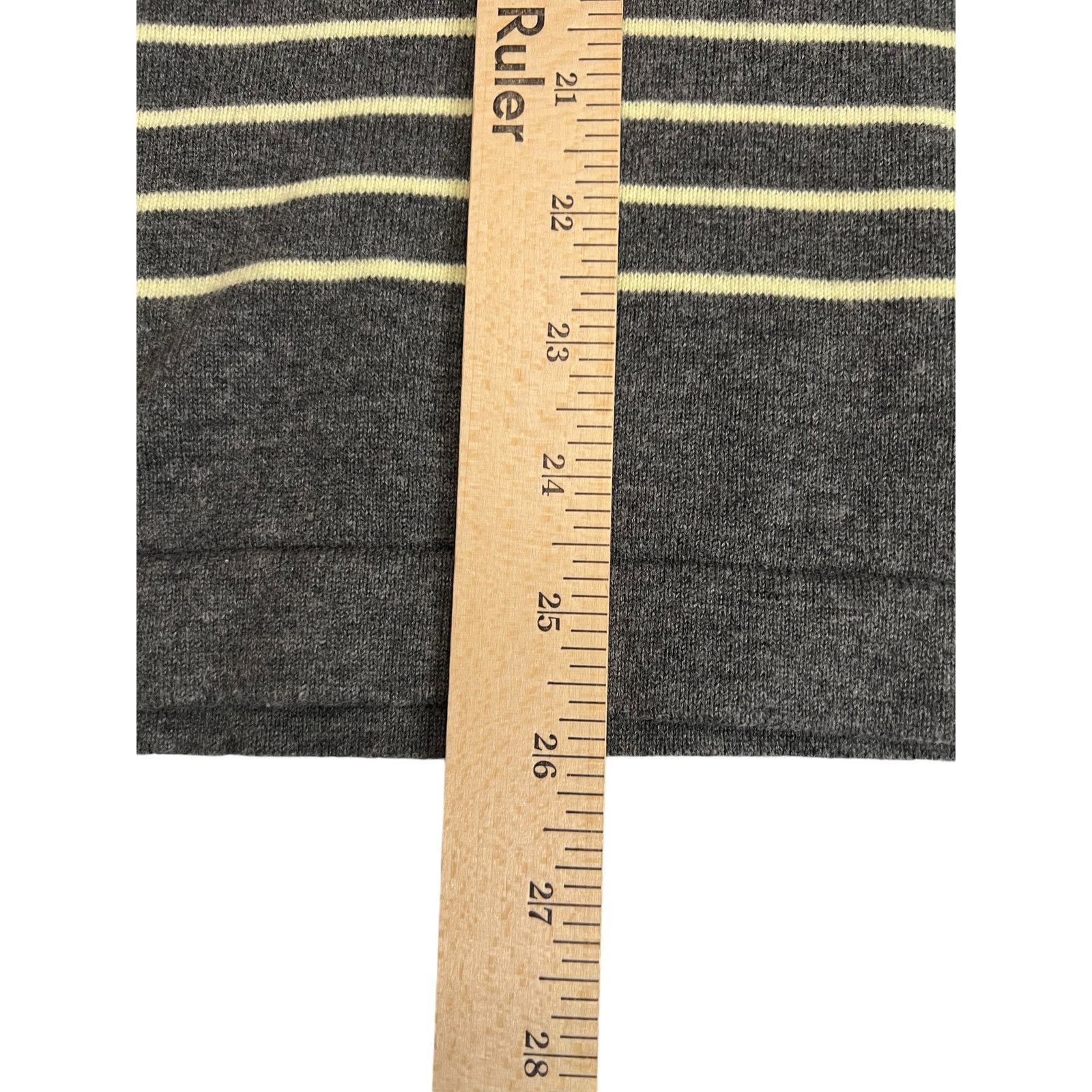 Zara Zara Man Sweater XL Striped Gray Long-Sleeve Knit Pullover Size US XL / EU 56 / 4 - 11 Thumbnail