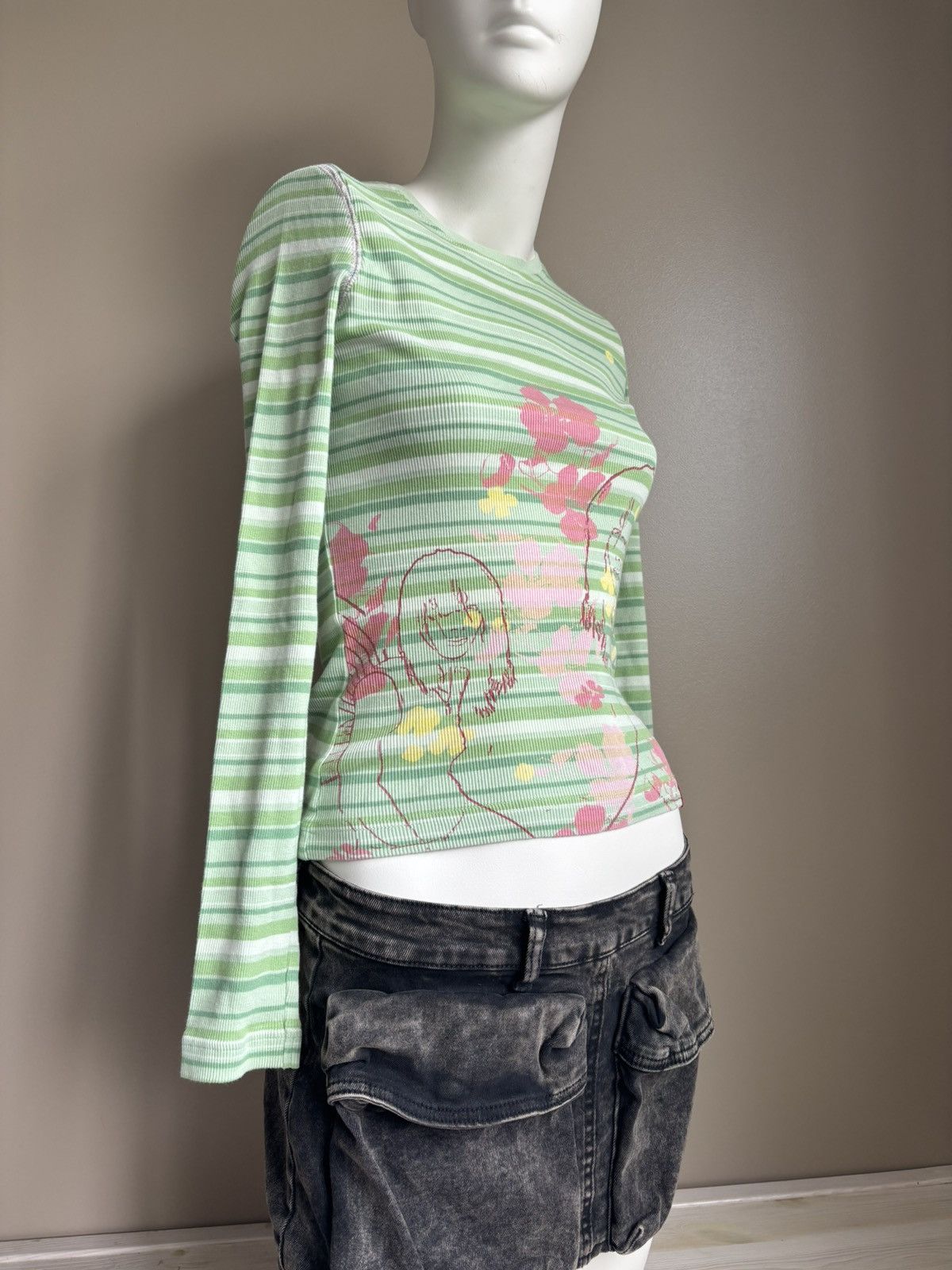 If Six Was Nine Vintage printed long sleeve shirt y2k japanese style Size M / US 6-8 / IT 42-44 - 4 Thumbnail