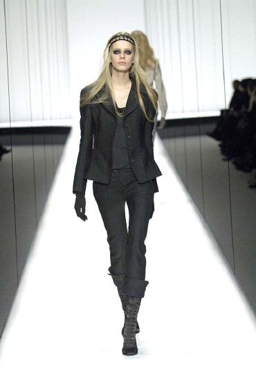 Rochas FW'06 Strech Satin Lace Up Boots Size US 8 / IT 38 - 1 Thumbnail
