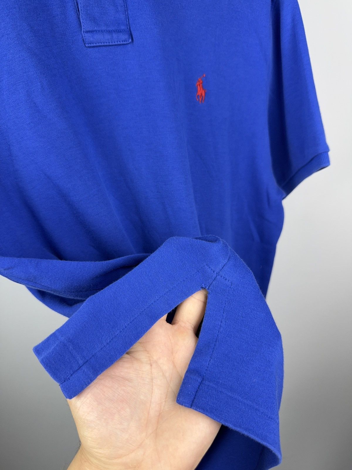 Polo Ralph Lauren Vintage 90s Retro Polo Ralph Lauren Basic Logo Polos Y2K Size US L / EU 52-54 / 3 - 4 Thumbnail