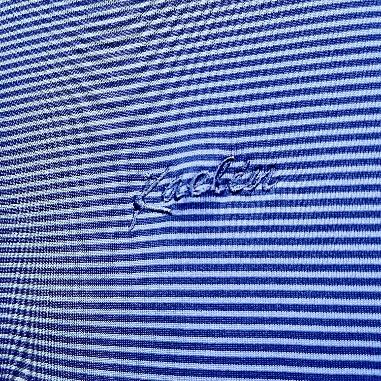 Other KAELIN 1/4 Zip Tech Hoodie Blue Stripe Tennis Womens Small Size S / US 4 / IT 40 - 4 Thumbnail