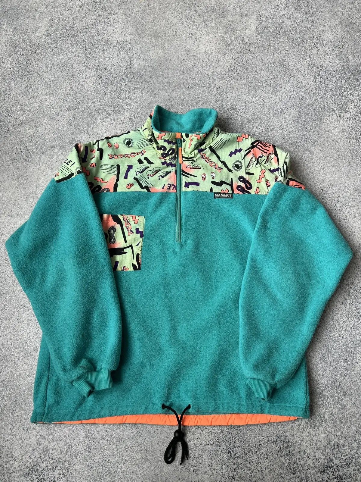 Mammut × Vintage Vintage Mammut fleece zip sweatshirt 90s style Size US M / EU 48-50 / 2 - 5 Thumbnail