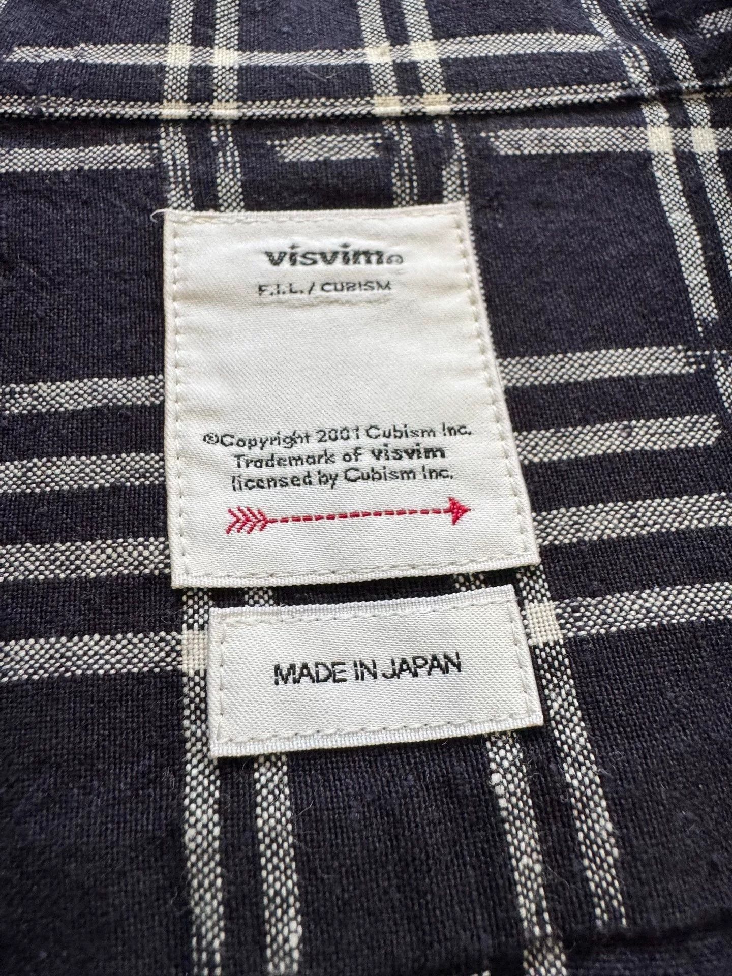 Visvim VISVIM 23AW Crosby S/S Kasuri Shirt Size US M / EU 48-50 / 2 - 3 Thumbnail