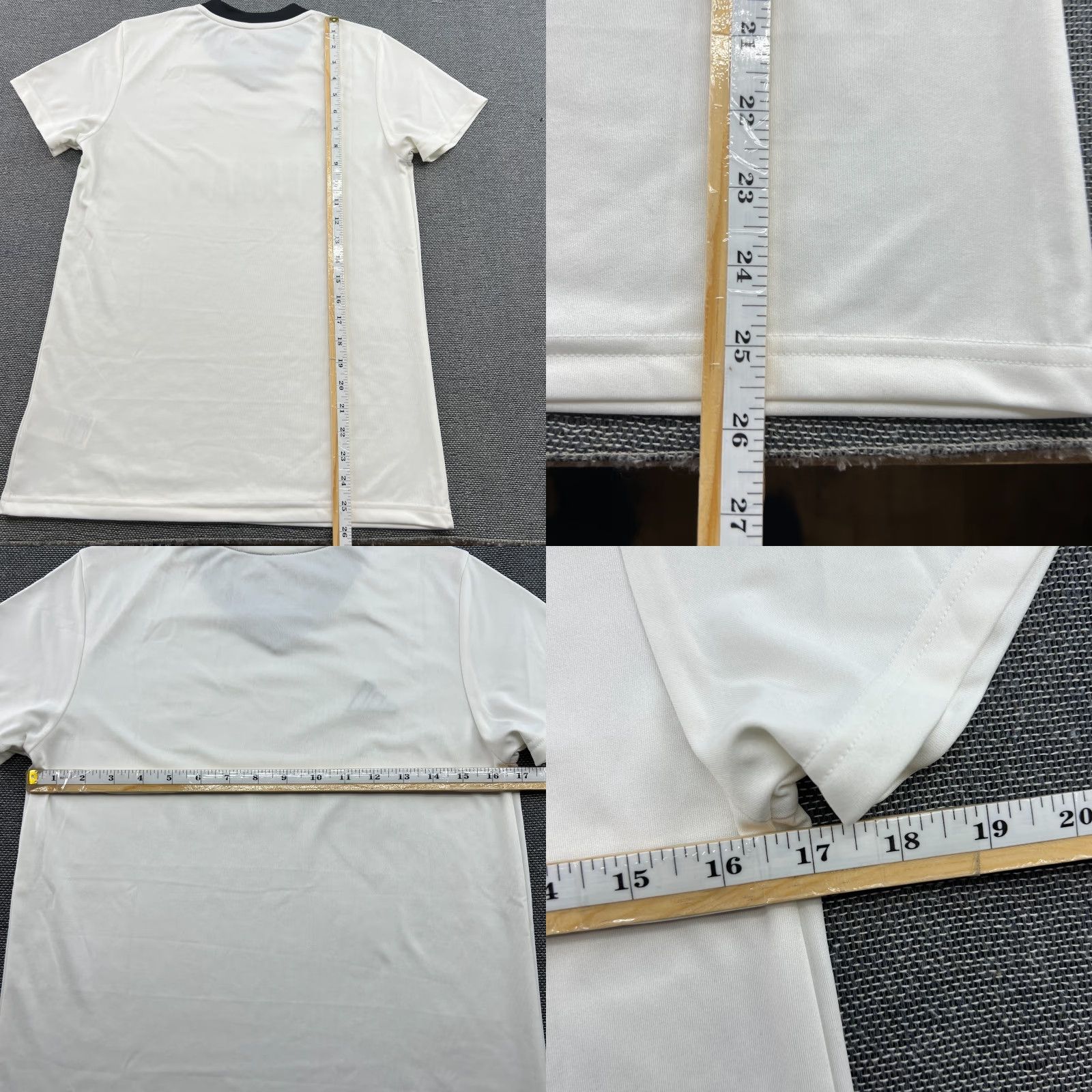 Adidas Germany 2024 Olympic Team Jersey Womens T-Shirt Adidas Medium White Size M / US 6-8 / IT 42-44 - 8 Thumbnail