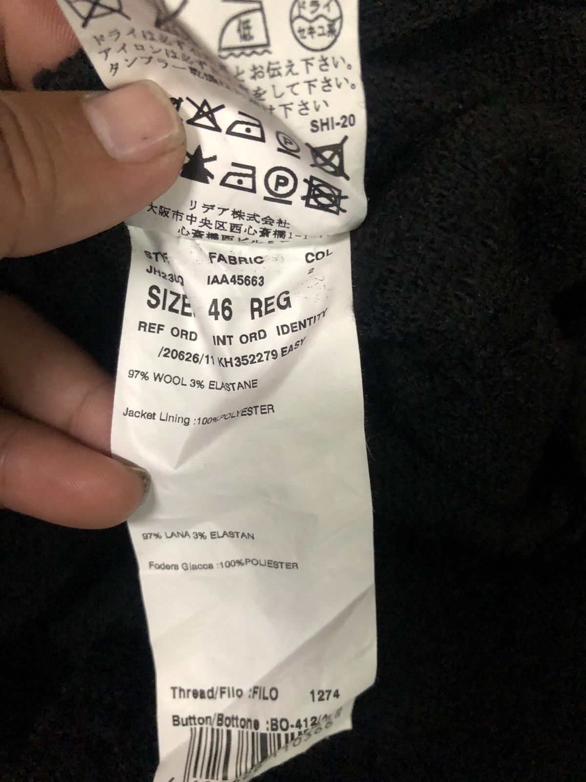 Lardini Lardini Wool Long Coat Size US M / EU 48-50 / 2 - 5 Thumbnail