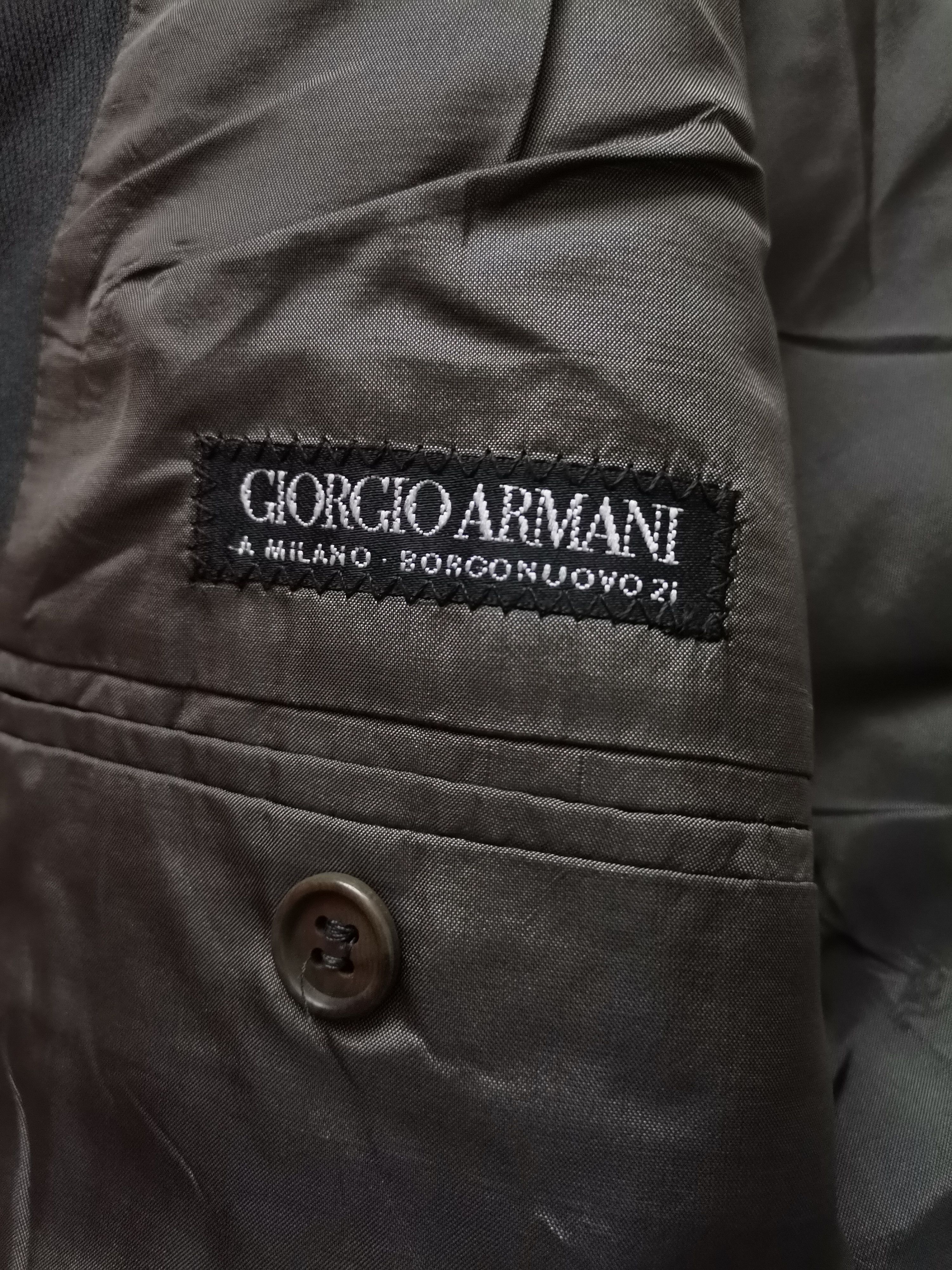 Giorgio Armani × Vintage Vintage Giorgio Armani Blazer Size 48R - 2 Thumbnail