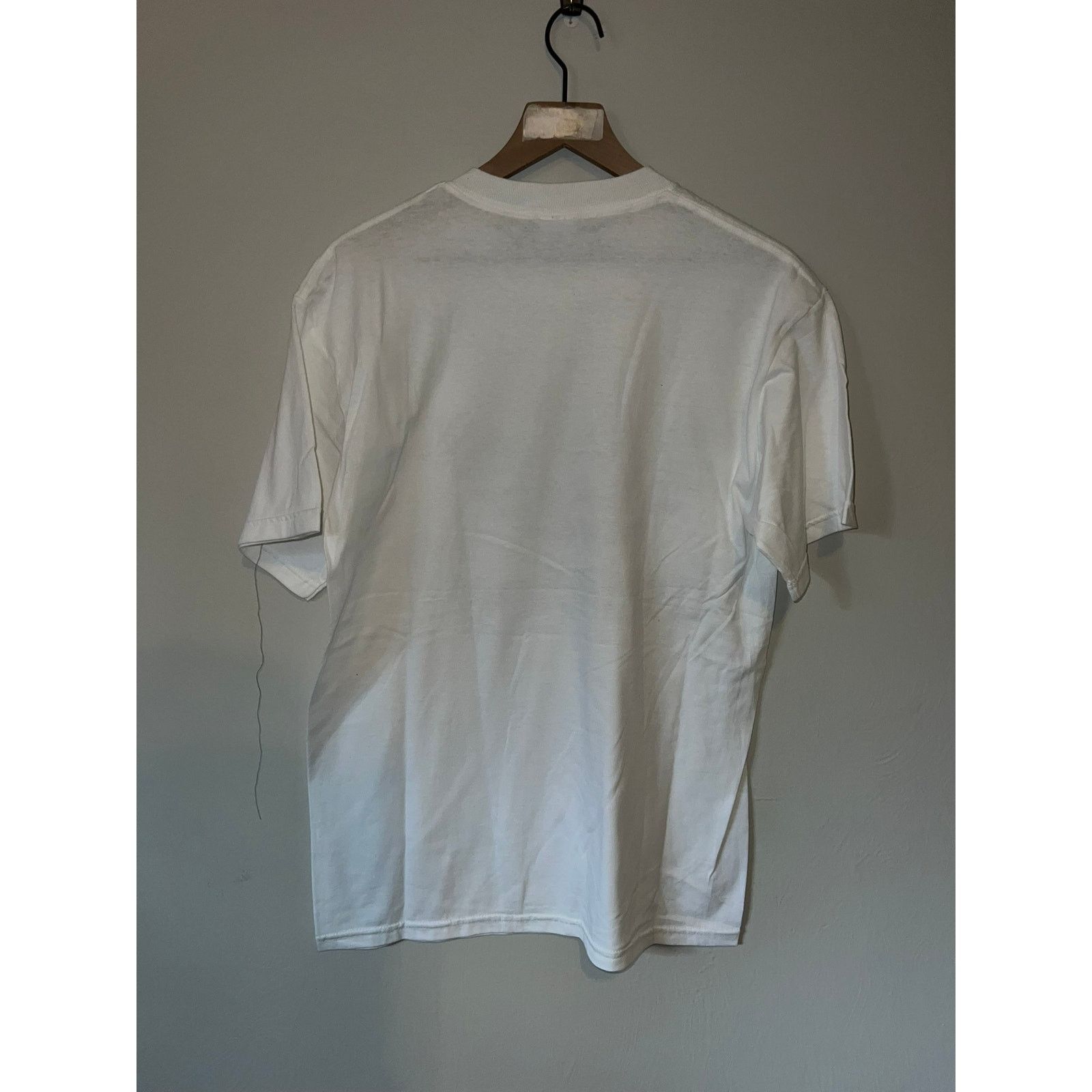 Gildan Y2K Addicted Adidas Weed Marijuana Smoke White Shirt 2000s M Size US M / EU 48-50 / 2 - 6 Thumbnail