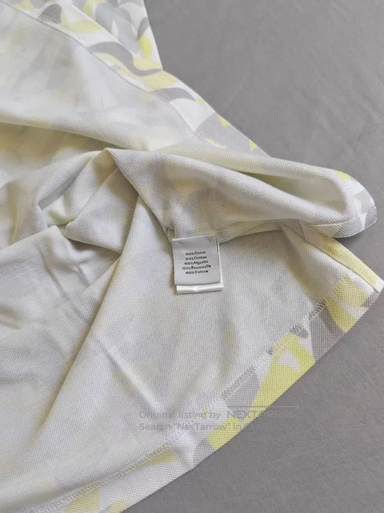 Hermes Hermes Men's Short Sleeve T-Shirt, Lemonade Color, Camoufl Size US XXL / EU 58 / 5 - 5 Thumbnail