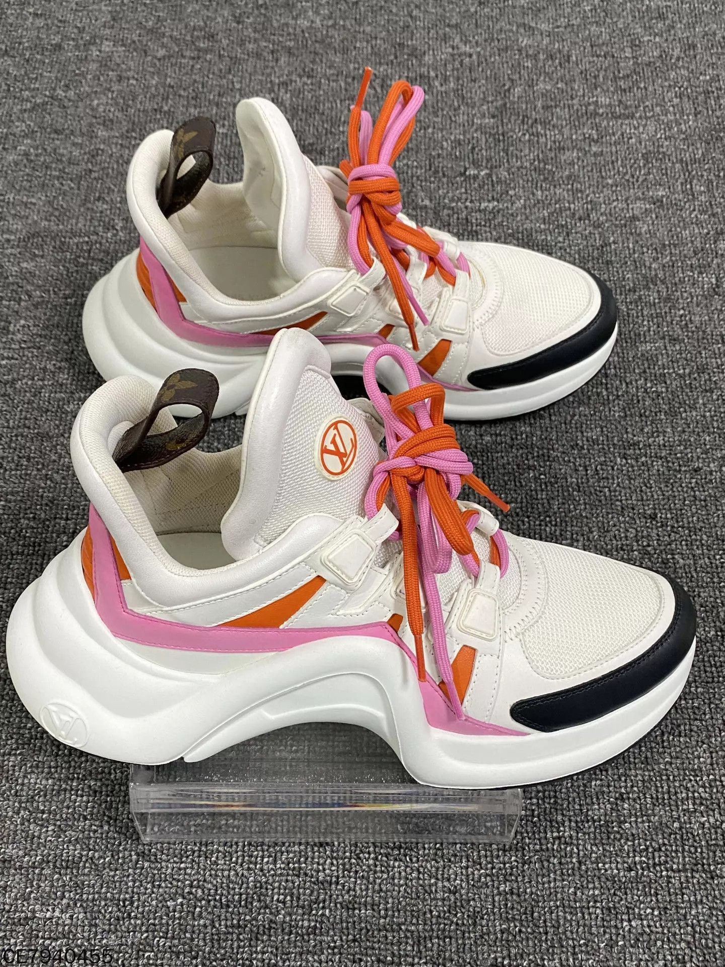 Louis Vuitton LV Color Blocked Arch Dad Sneaker 36.5 Size US 6 / IT 36 - 4 Thumbnail