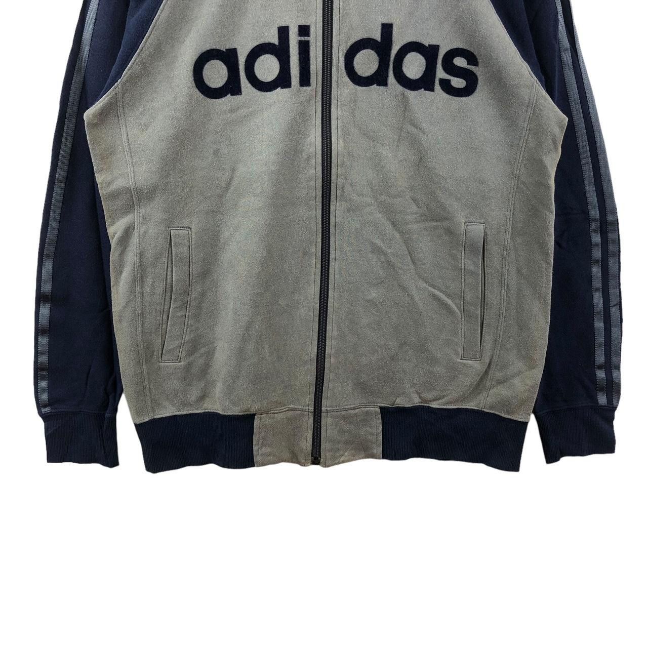 Adidas Vintage ADIDAS EQUIPMENT 3 Stripes Zipper Sweater Jacket Size US L / EU 52-54 / 3 - 4 Thumbnail