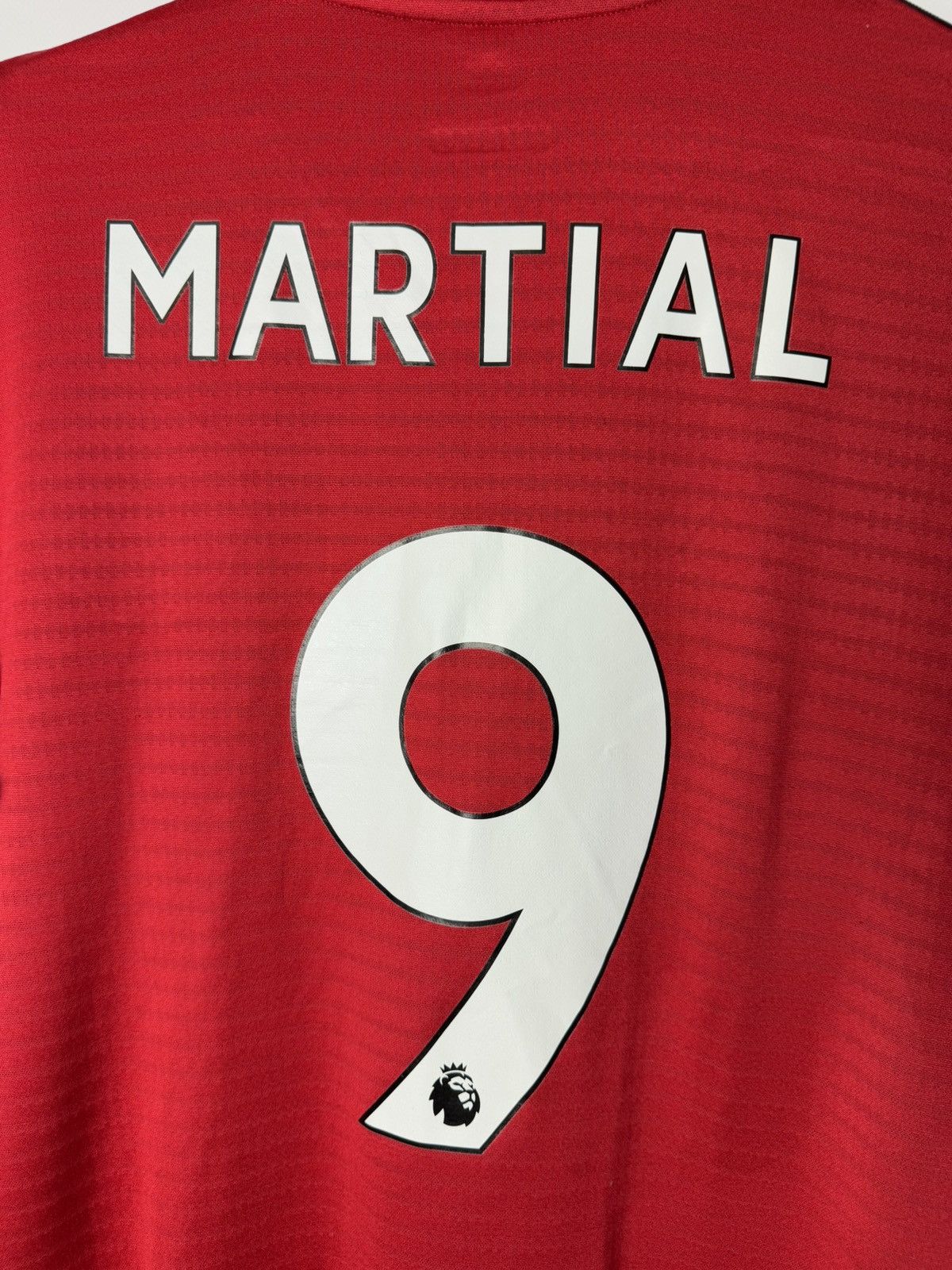 Adidas Manchester United 2018 2019 Home Shirt Adidas #9 Martial Size US L / EU 52-54 / 3 - 6 Thumbnail