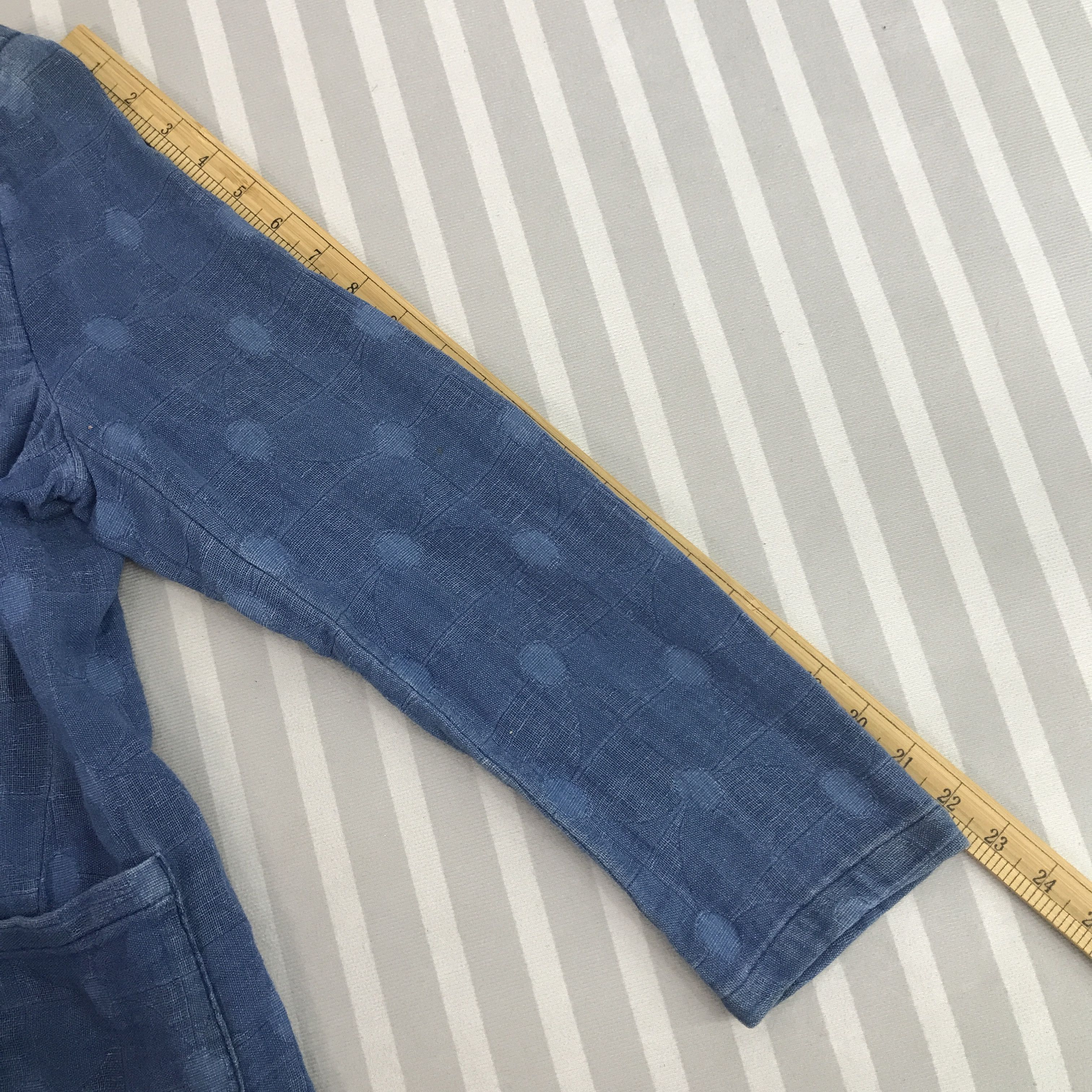 Blue Blue Japan × Indigo × Japanese Brand Japan G Stage Indigo style Blazer coat jacket Size US M / EU 48-50 / 2 - 6 Thumbnail