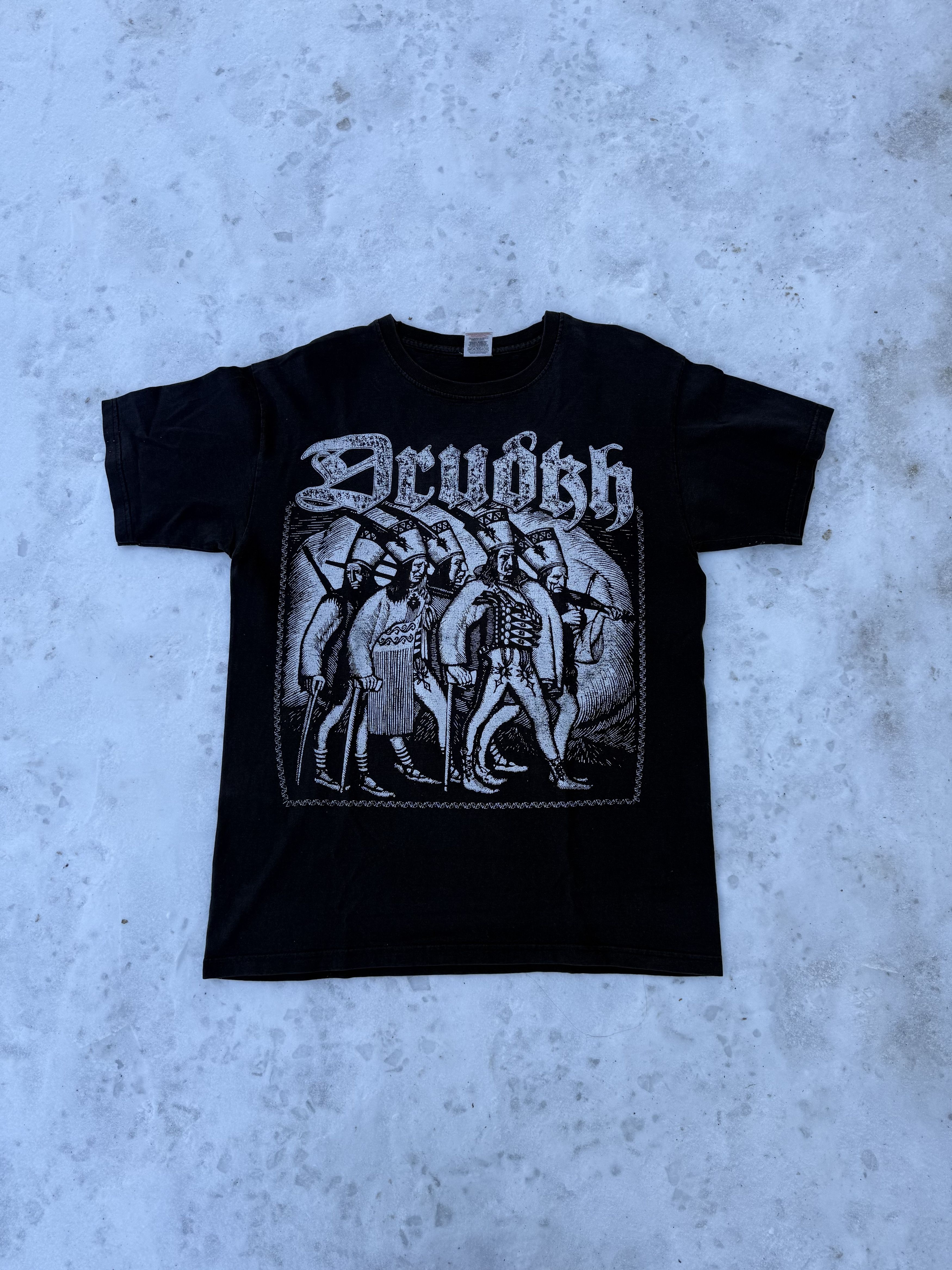 Vintage Drudkh black metal band vintage tshirt 00s Size US M / EU 48-50 / 2 - 1 Thumbnail