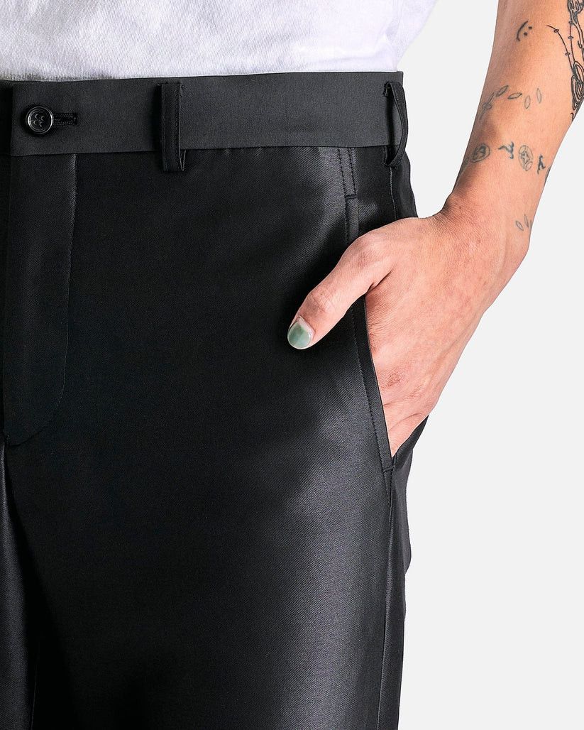 Comme des Garcons Homme Plus o1s1v1r1oon0925 Upside Down Pants in Black Size US 30 / EU 46 - 5 Thumbnail