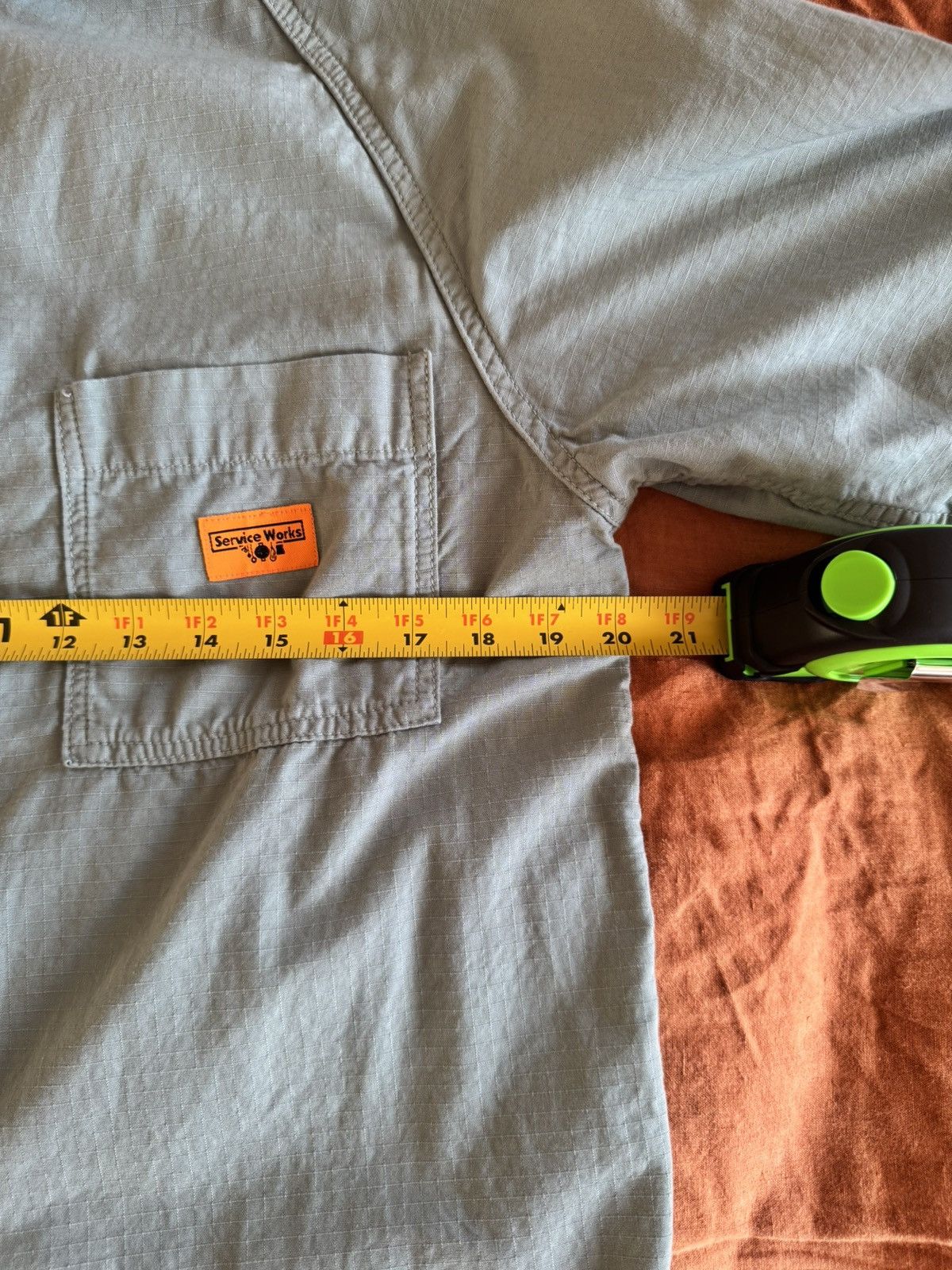 Service Works Service Works Organic Ripstop Baker Shirt Size US S / EU 44-46 / 1 - 6 Thumbnail